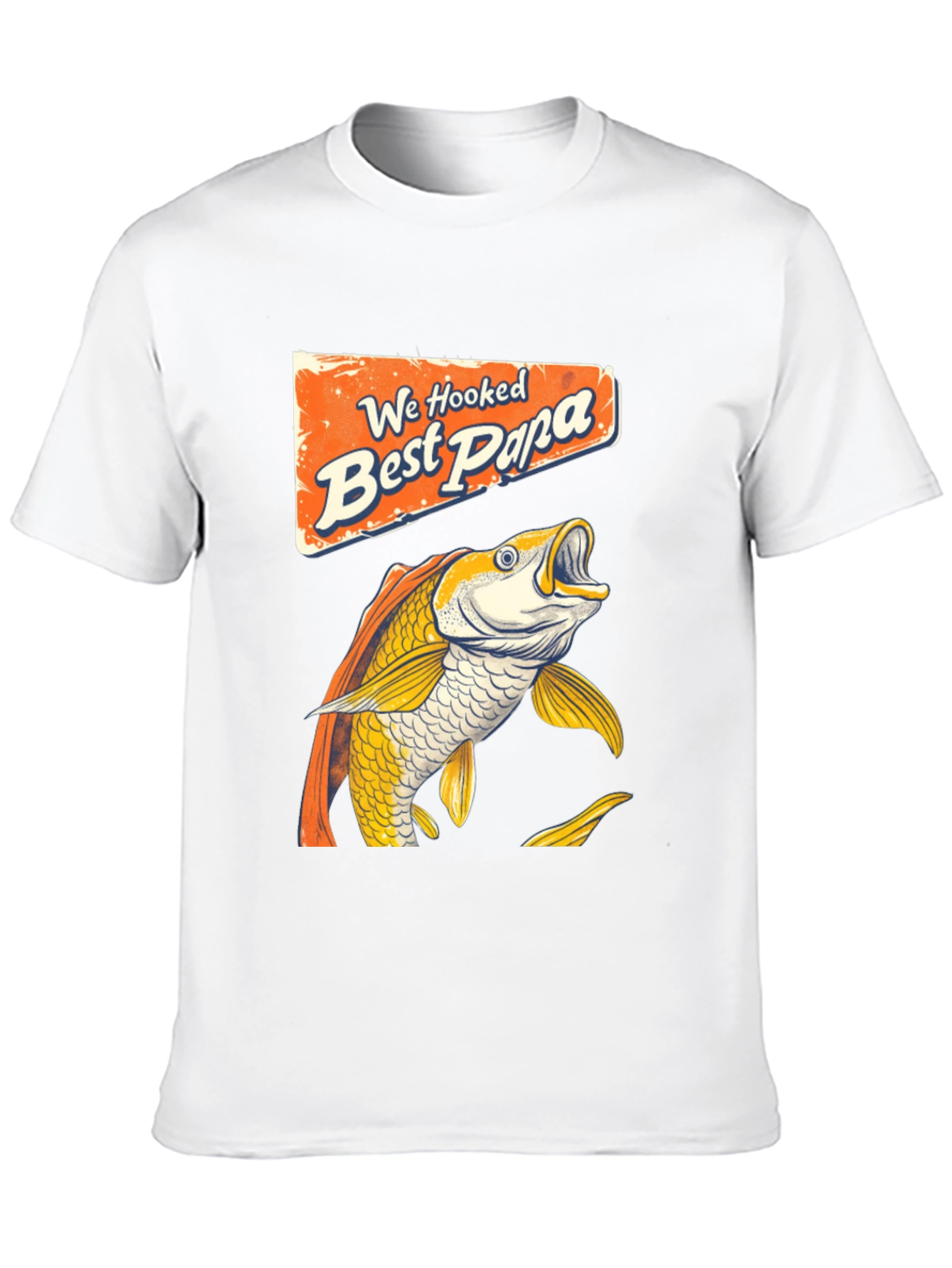 Best Papa Ever Fishing T-Shirt
