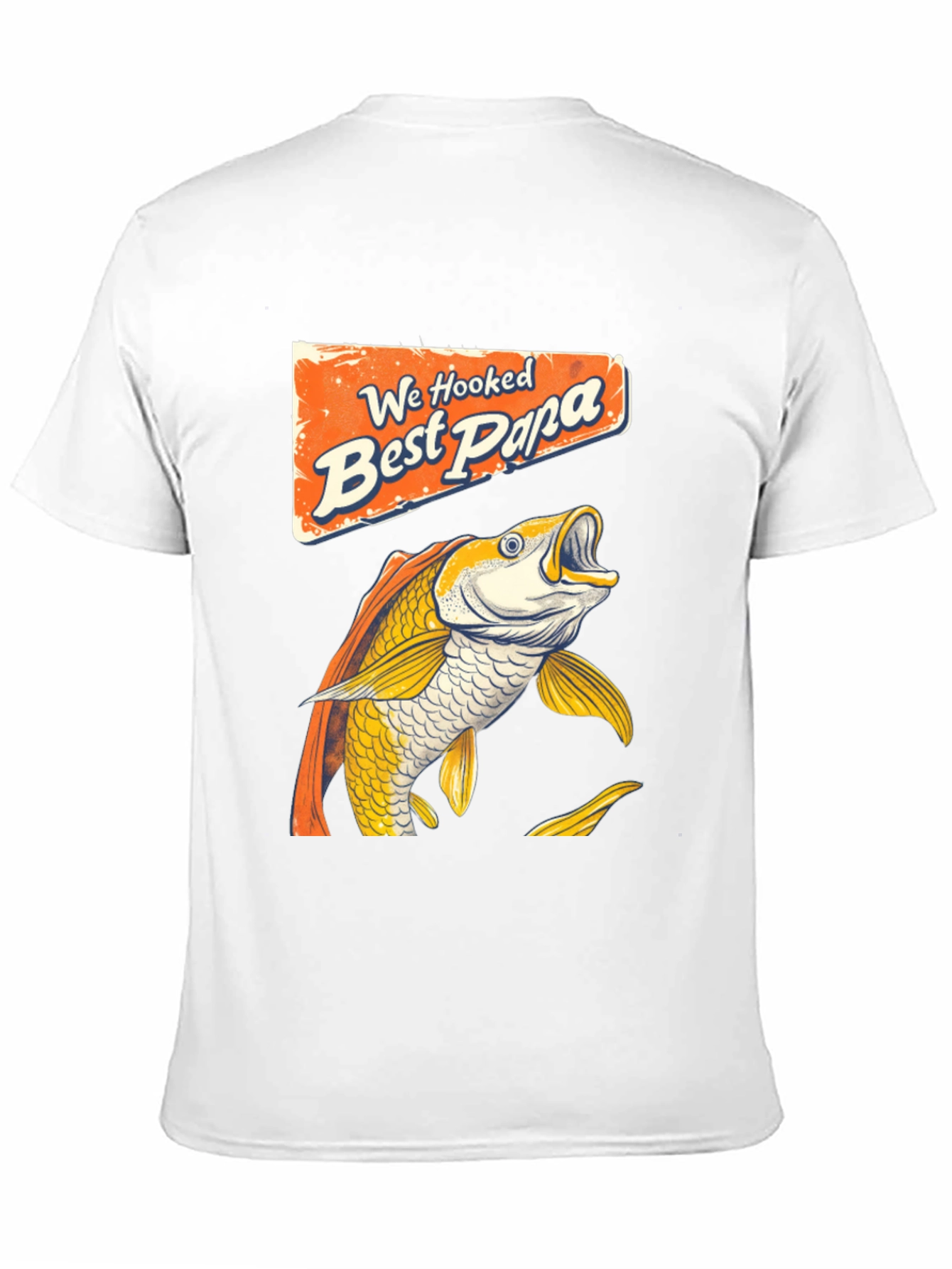 Best Papa Ever Fishing T-Shirt