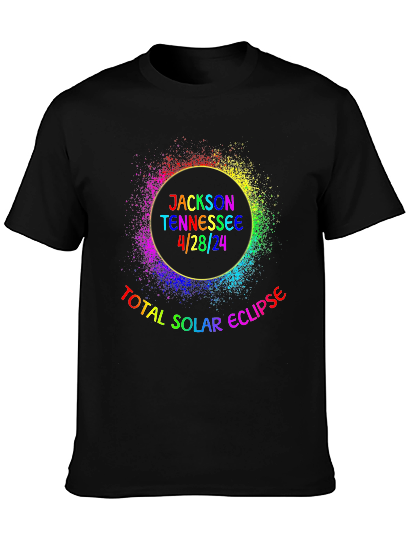 Jackson Tennessee Total Solar Eclipse April 28 2024 T-Shirt