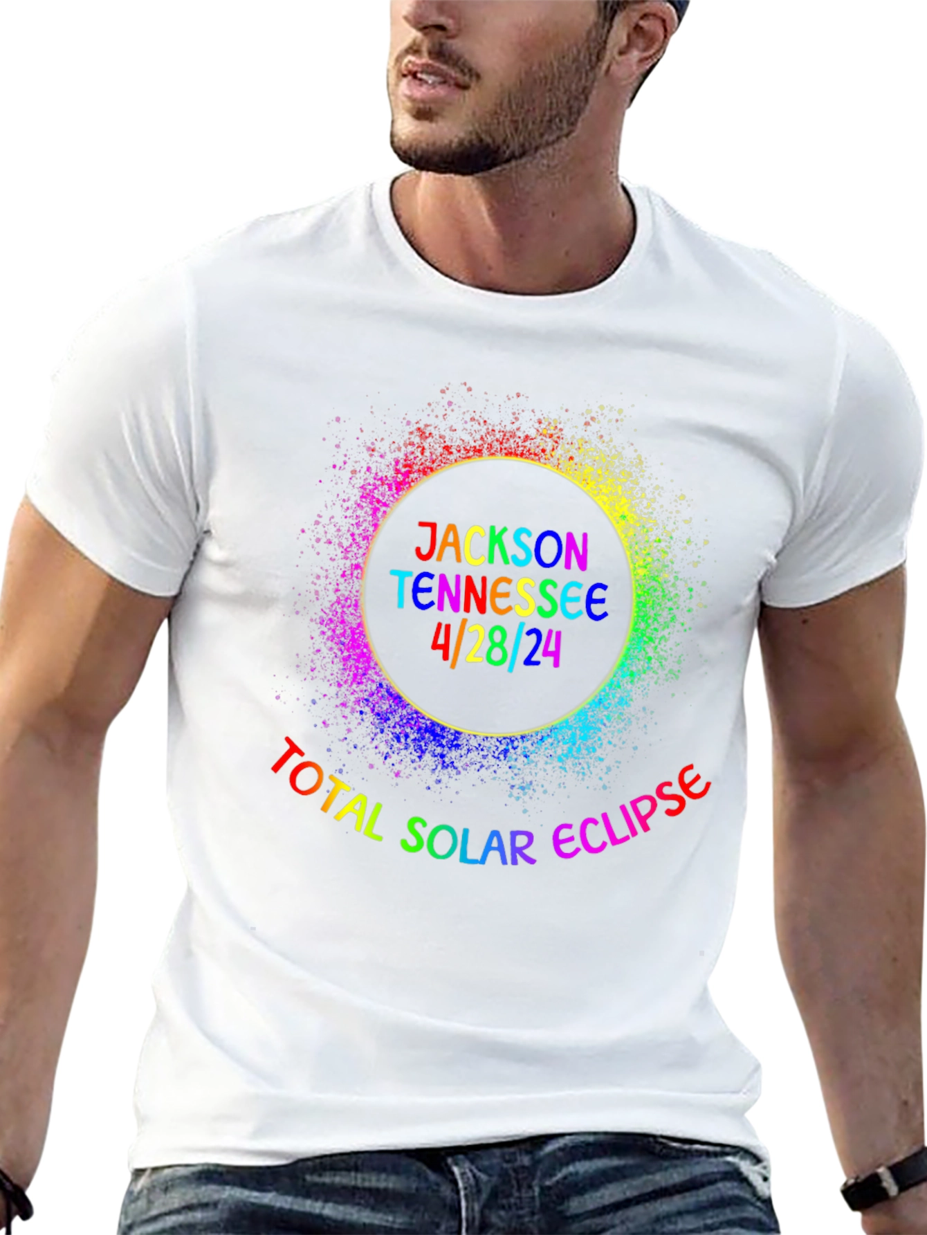 Jackson Tennessee Total Solar Eclipse April 28 2024 T-Shirt