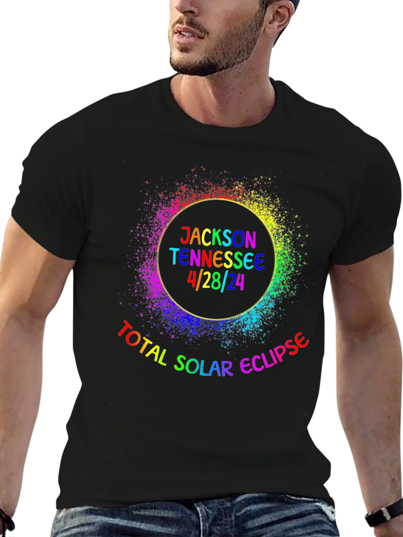 Jackson Tennessee Total Solar Eclipse April 28 2024 T-Shirt