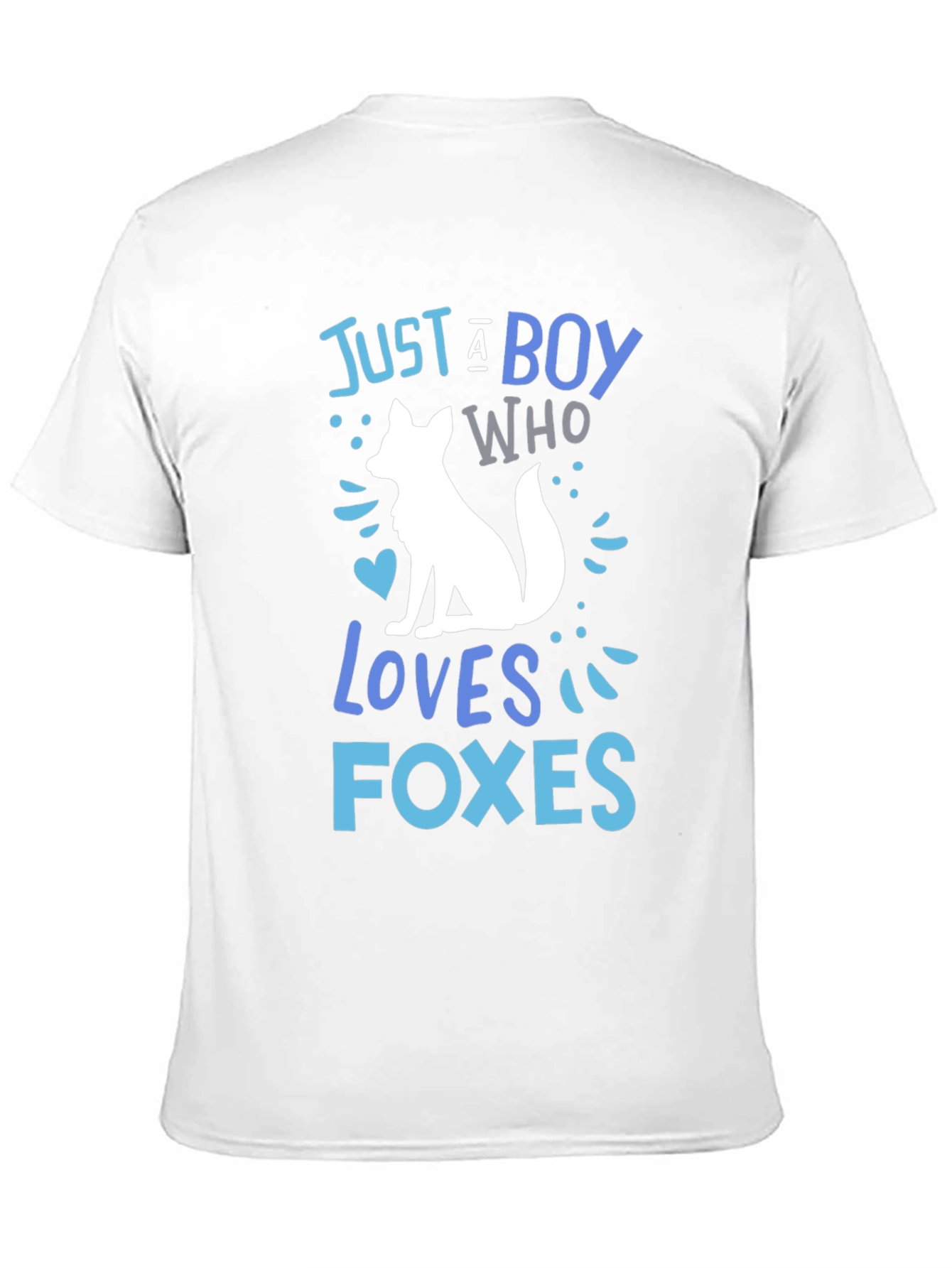 Boy Loves Foxes T-Shirt - Cute Animal Lover Tee