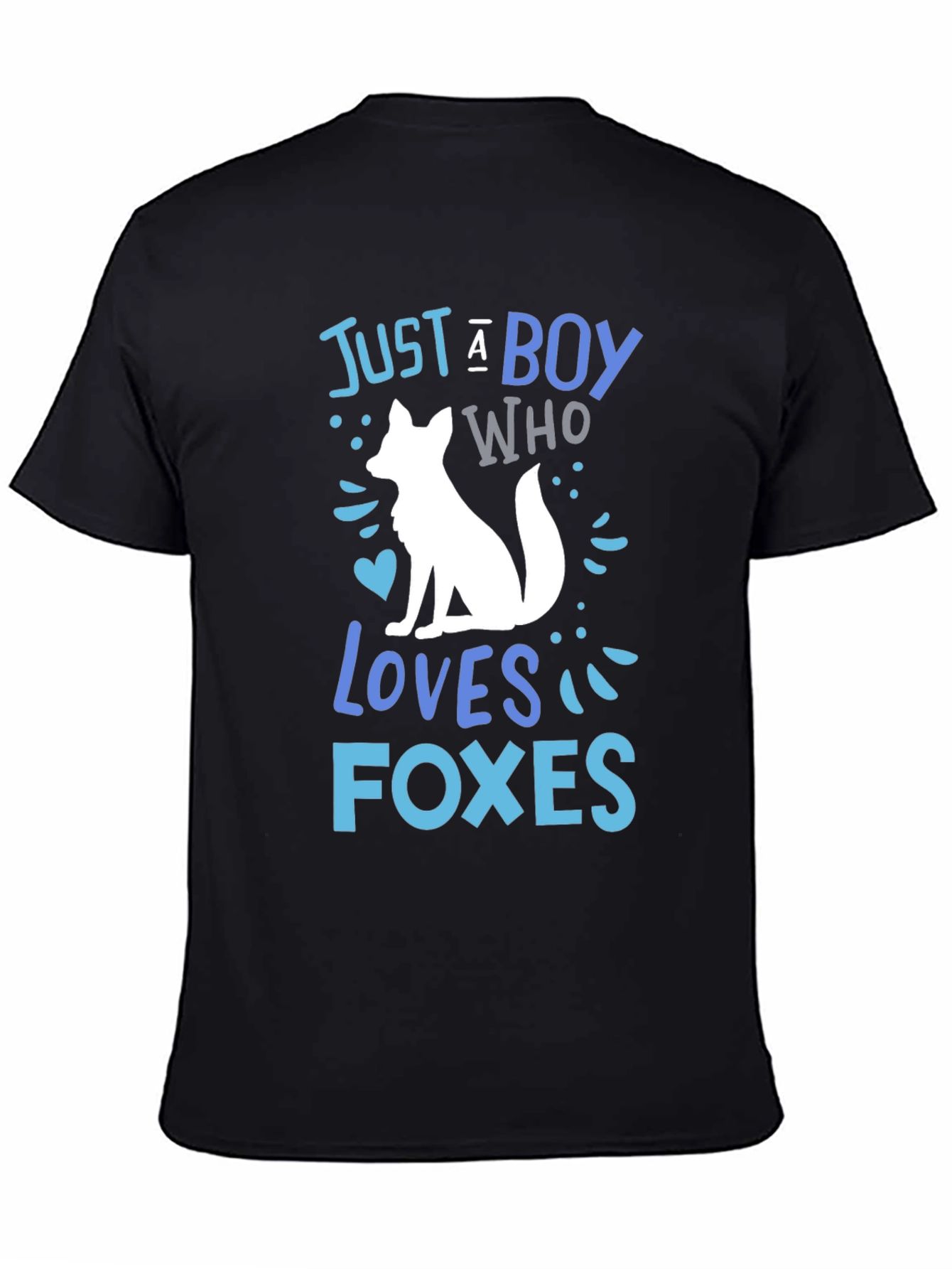 Boy Loves Foxes T-Shirt - Cute Animal Lover Tee
