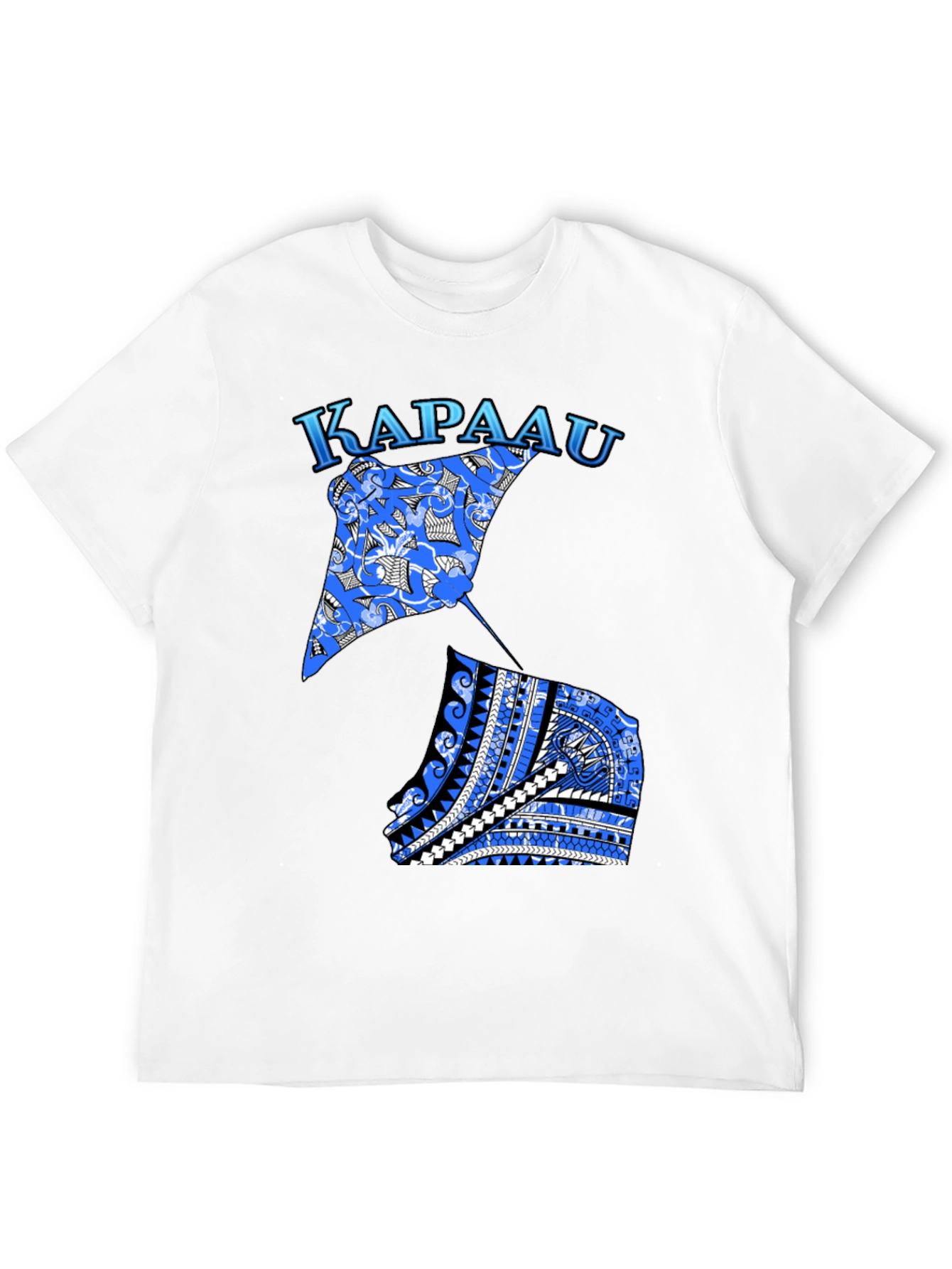 Kapaau Stingray Graphic T-Shirt - Black