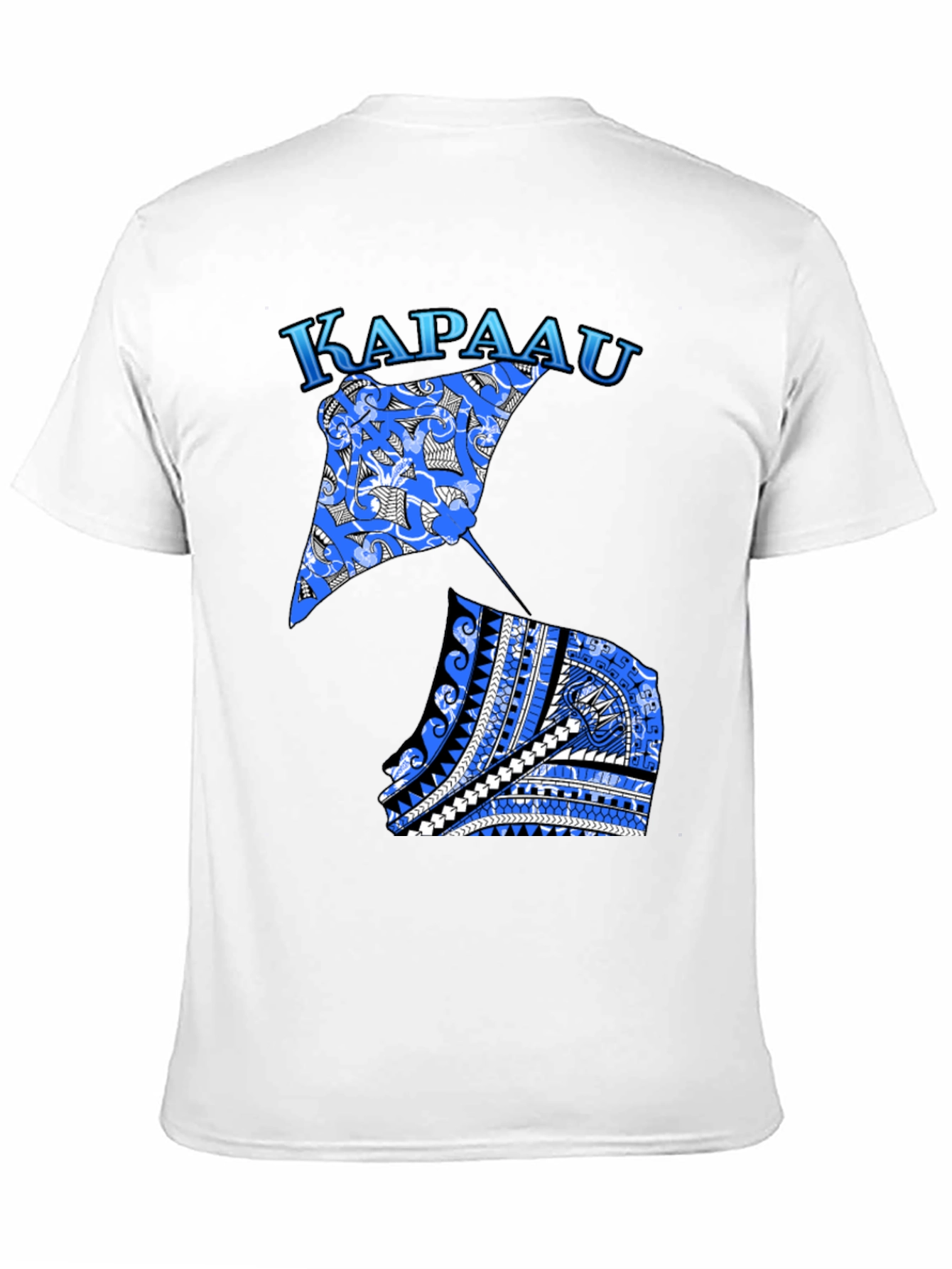 Kapaau Stingray Graphic T-Shirt - Black