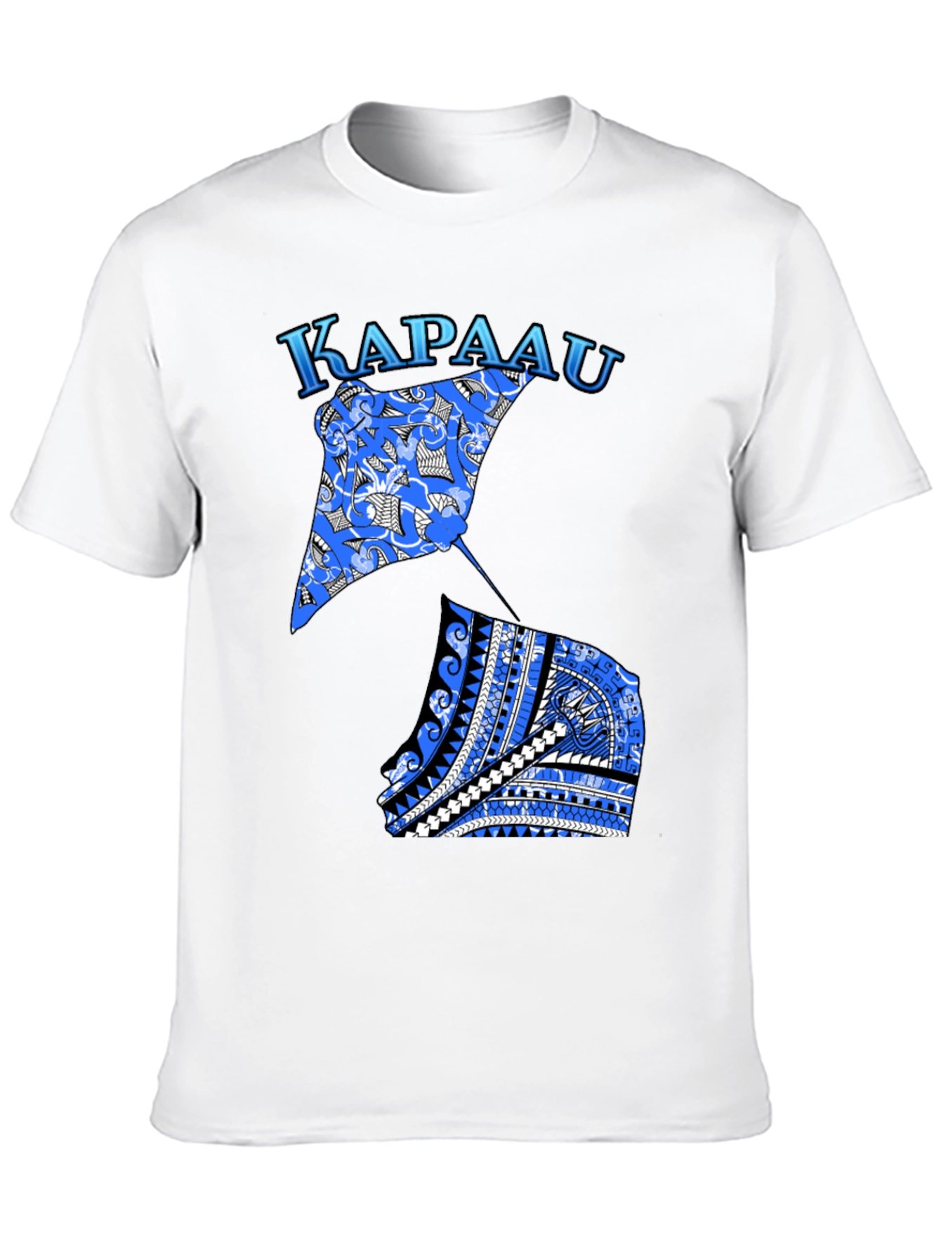 Kapaau Stingray Graphic T-Shirt - Black