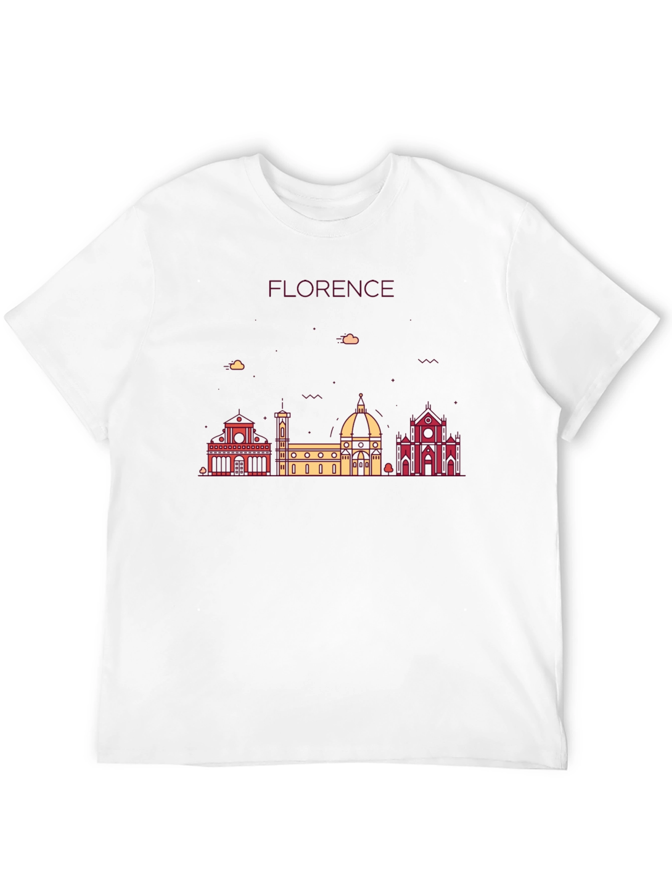 Florence Skyline Graphic Tee - Black