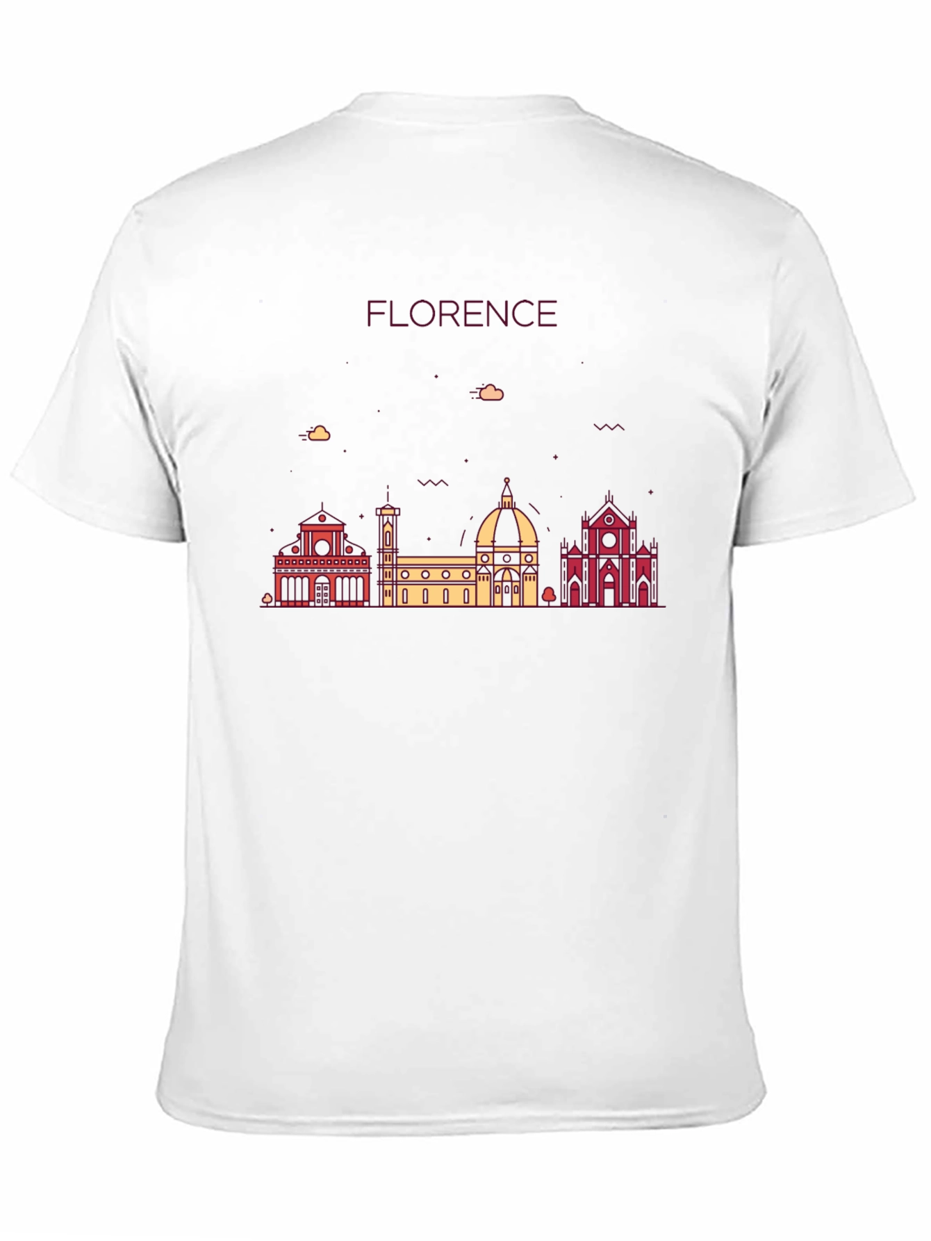 Florence Skyline Graphic Tee - Black