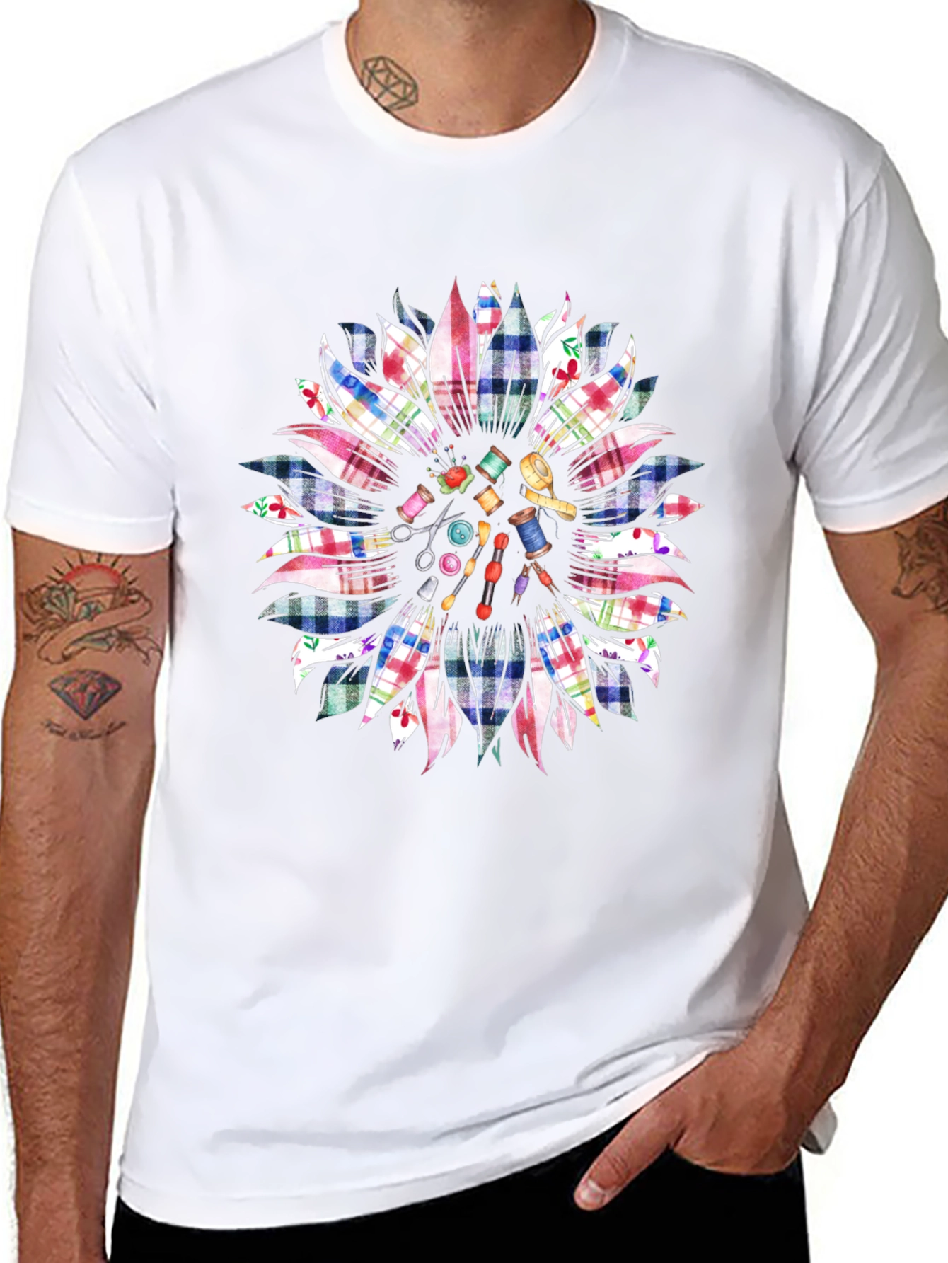 Crafting Sunflower T-Shirt