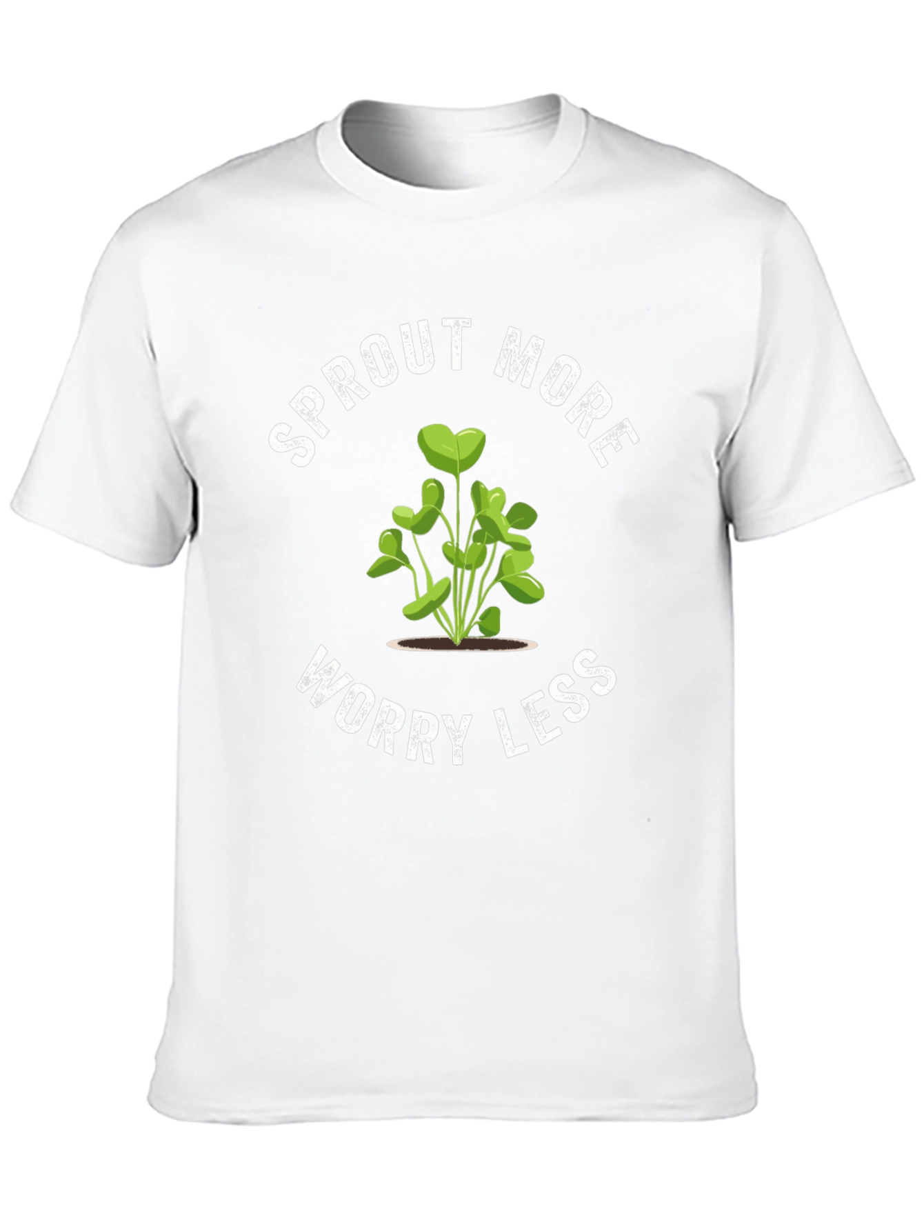 Sprout More Worry Less Graphic Tee