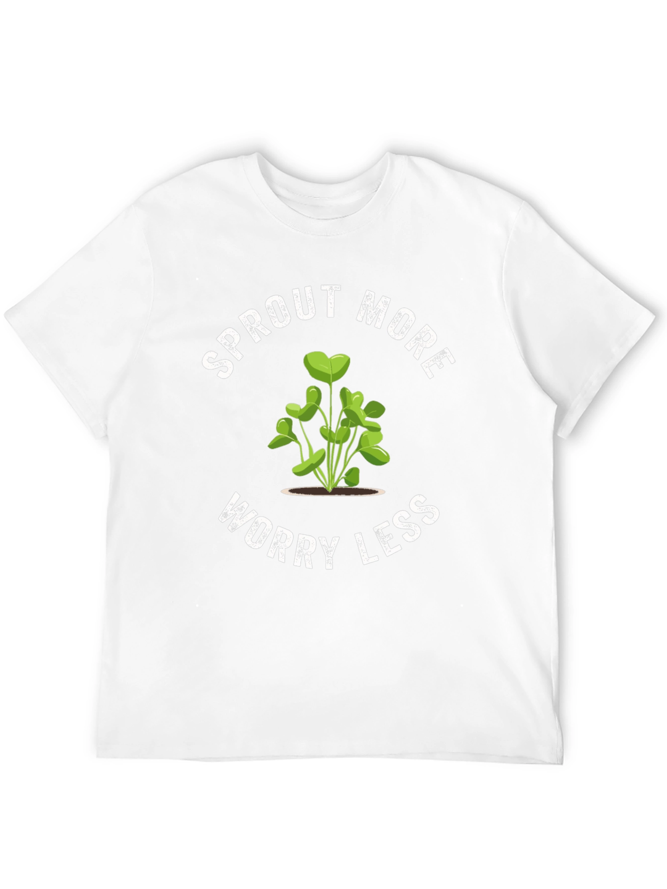 Sprout More Worry Less Graphic Tee