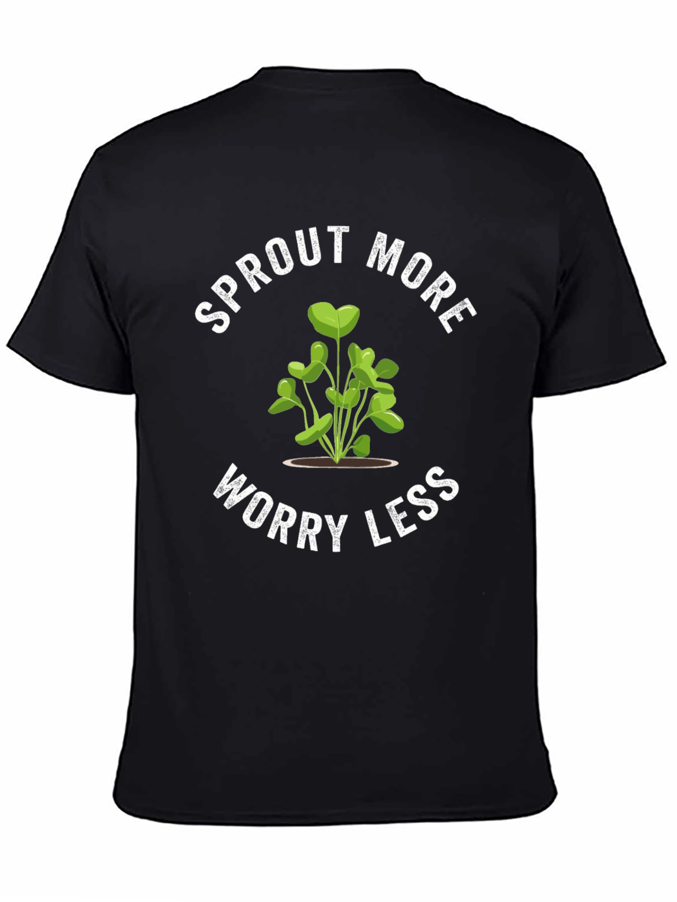 Sprout More Worry Less Graphic Tee