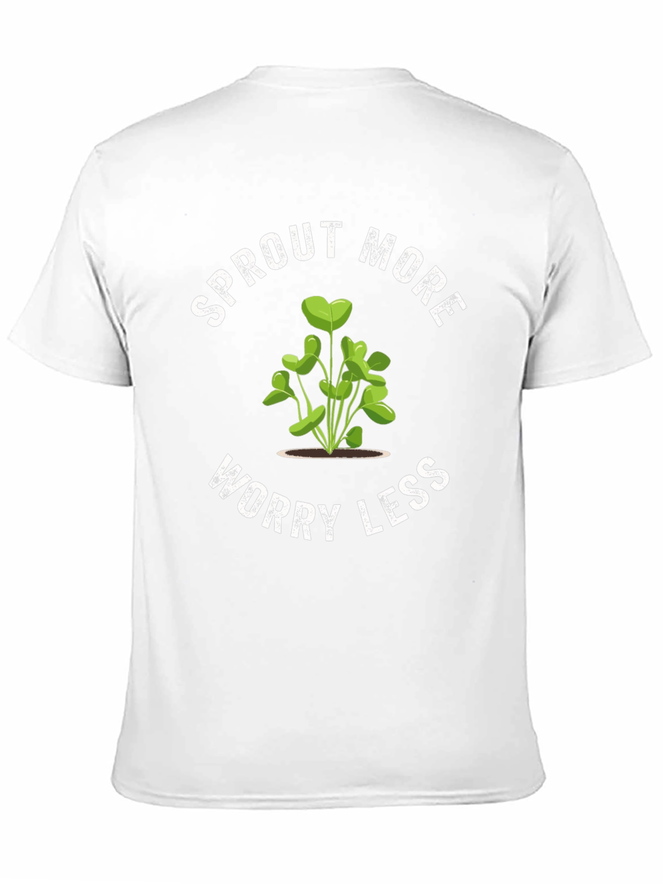 Sprout More Worry Less Graphic Tee