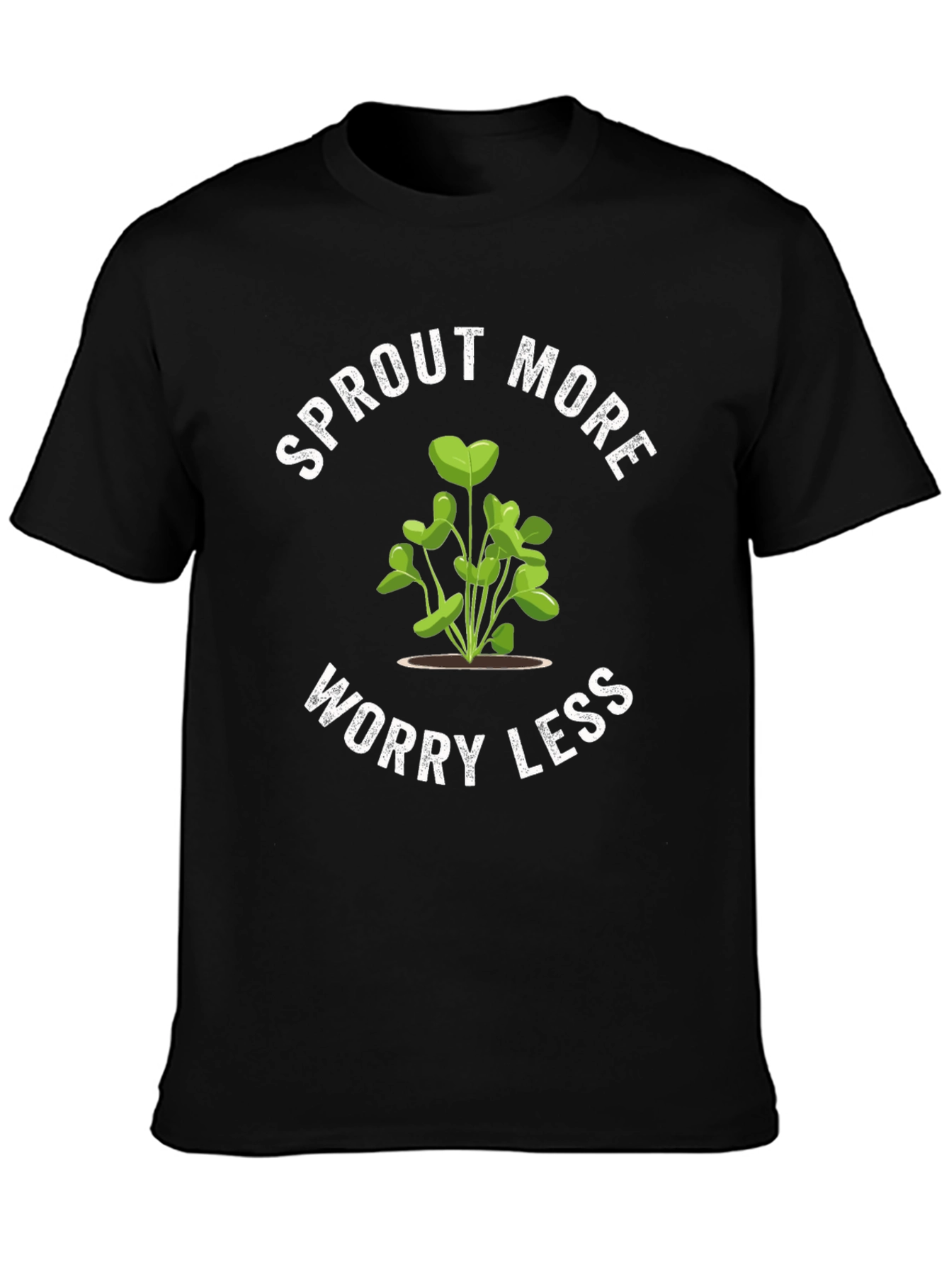 Sprout More Worry Less Graphic Tee