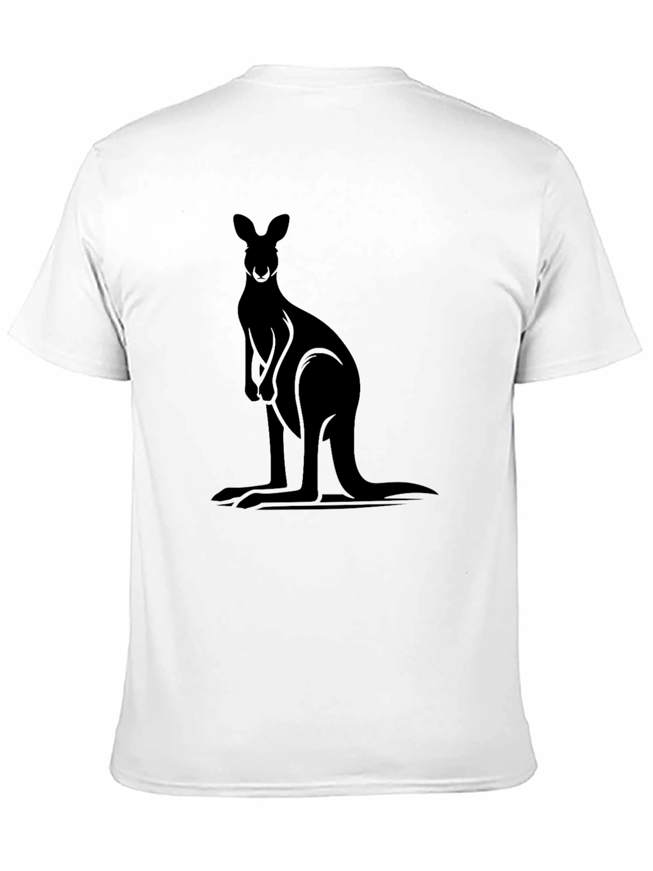 Black Kangaroo Graphic Tee
