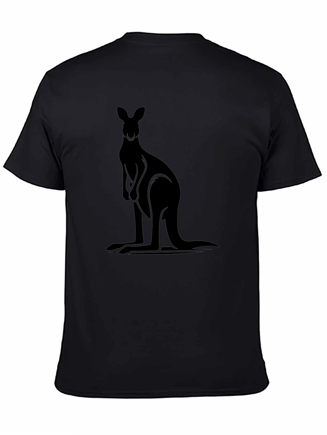 Black Kangaroo Graphic Tee