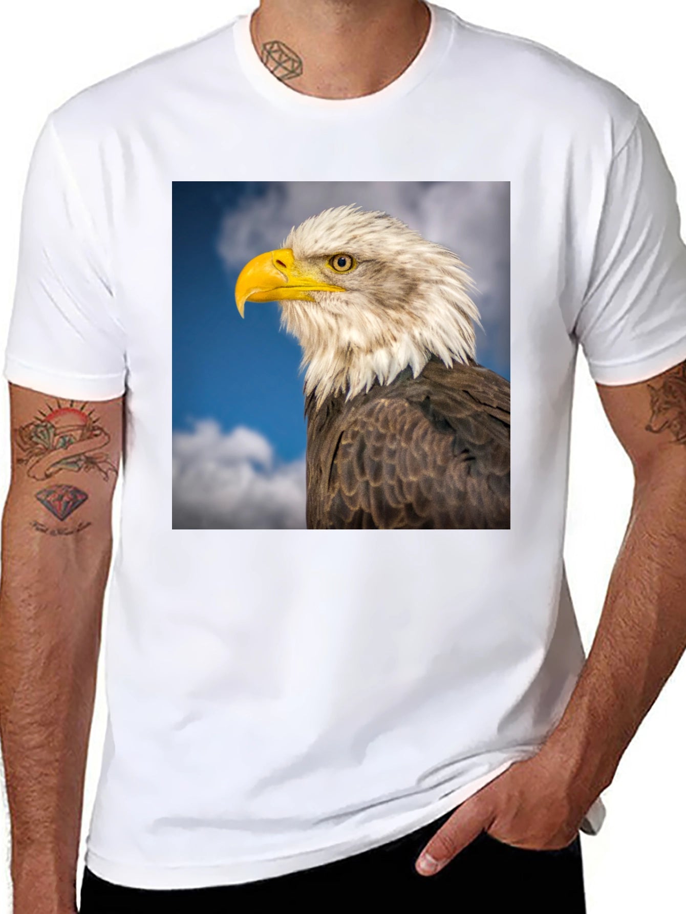 Eagle Graphic Tee - Patriotic Style