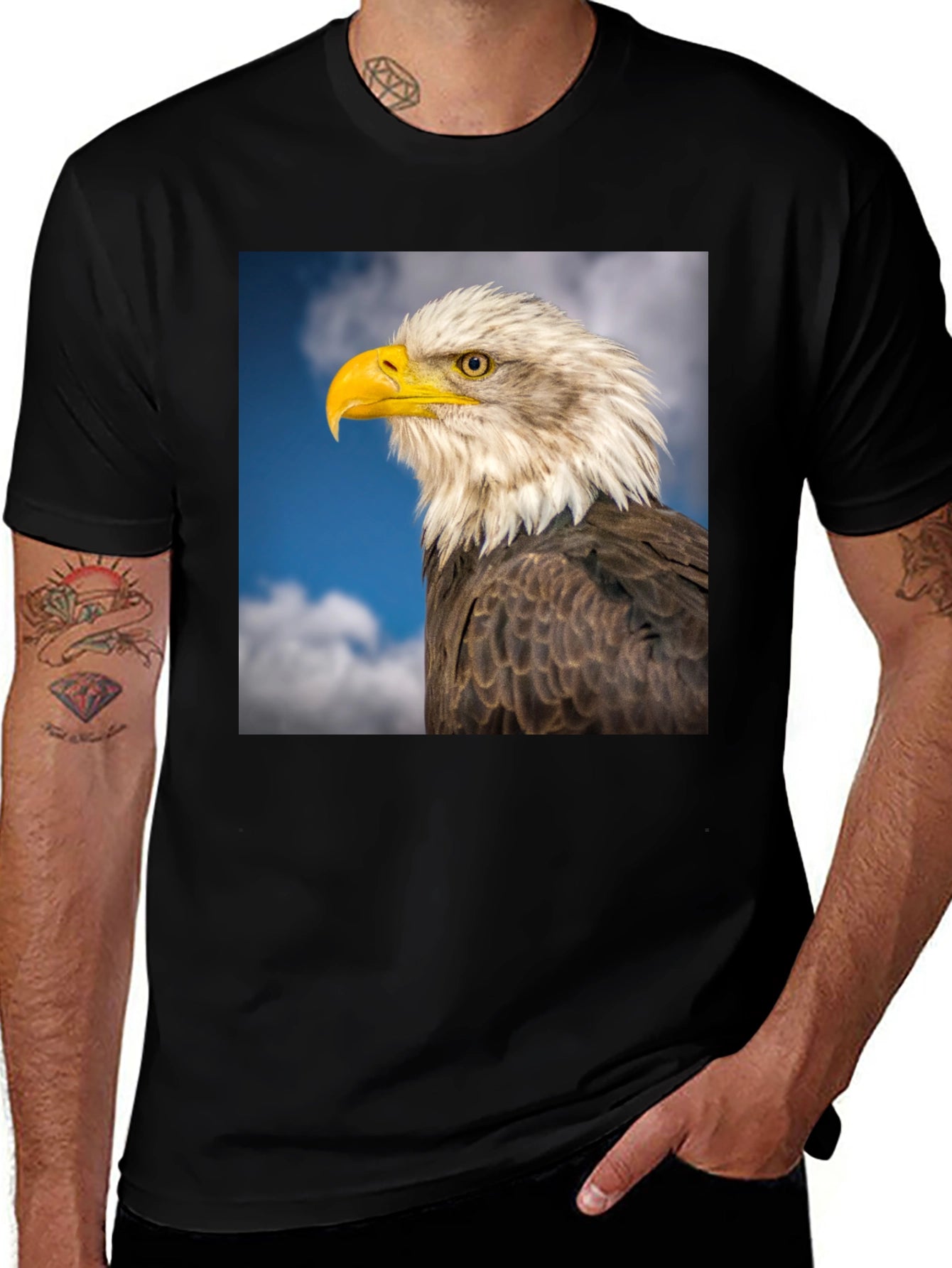Eagle Graphic Tee - Patriotic Style