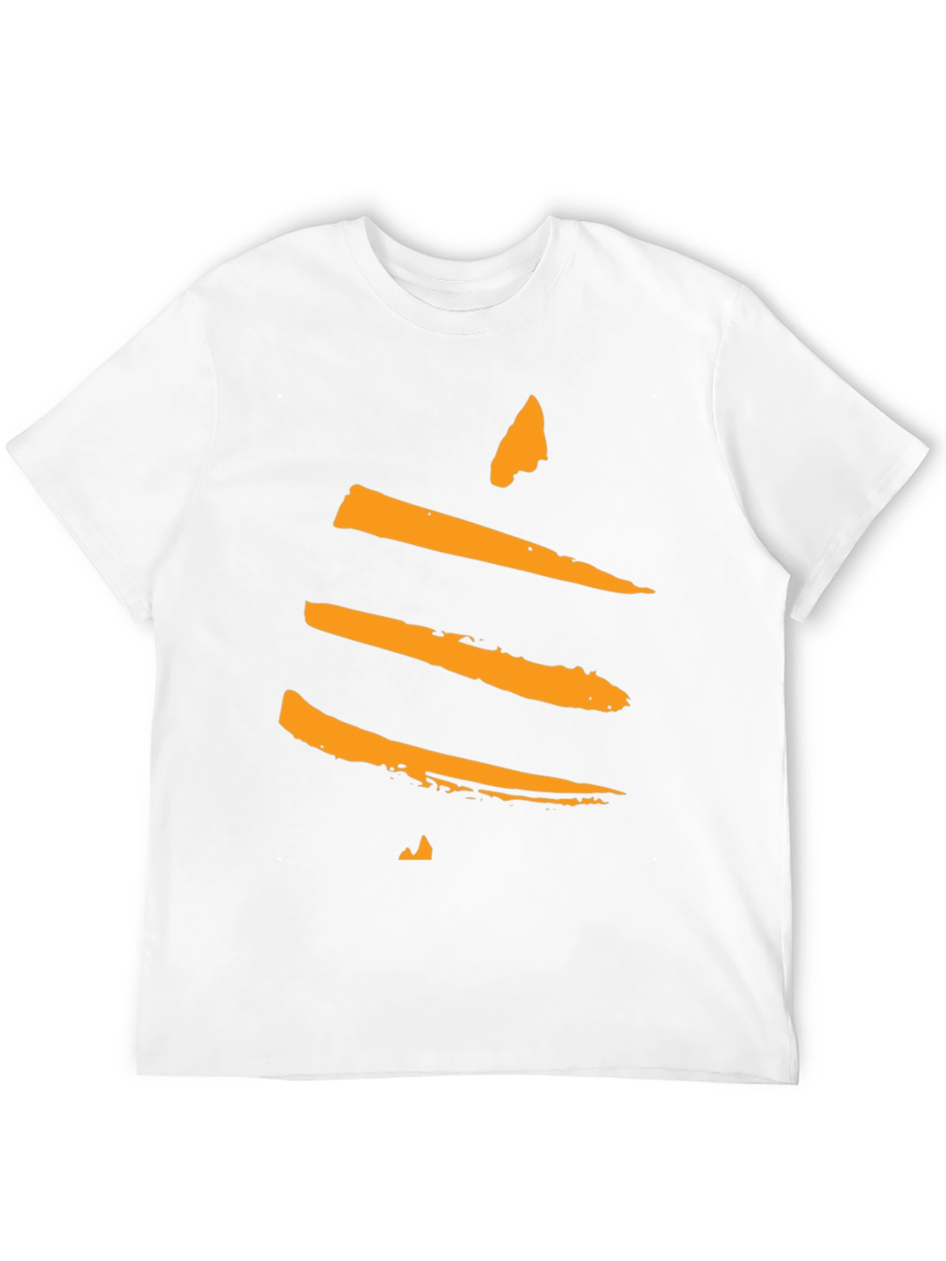 Modern Abstract Graphic Tee - Black