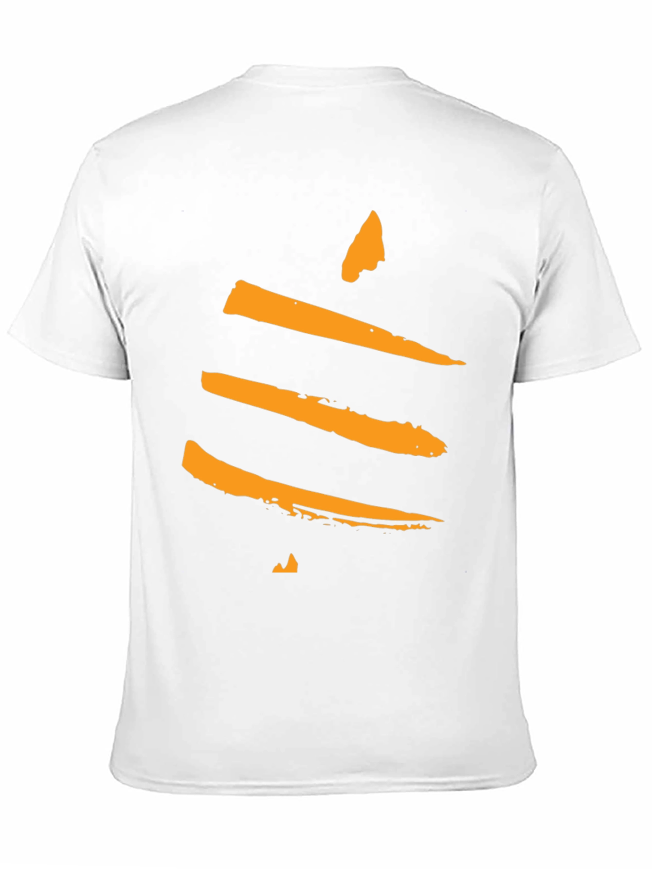 Modern Abstract Graphic Tee - Black