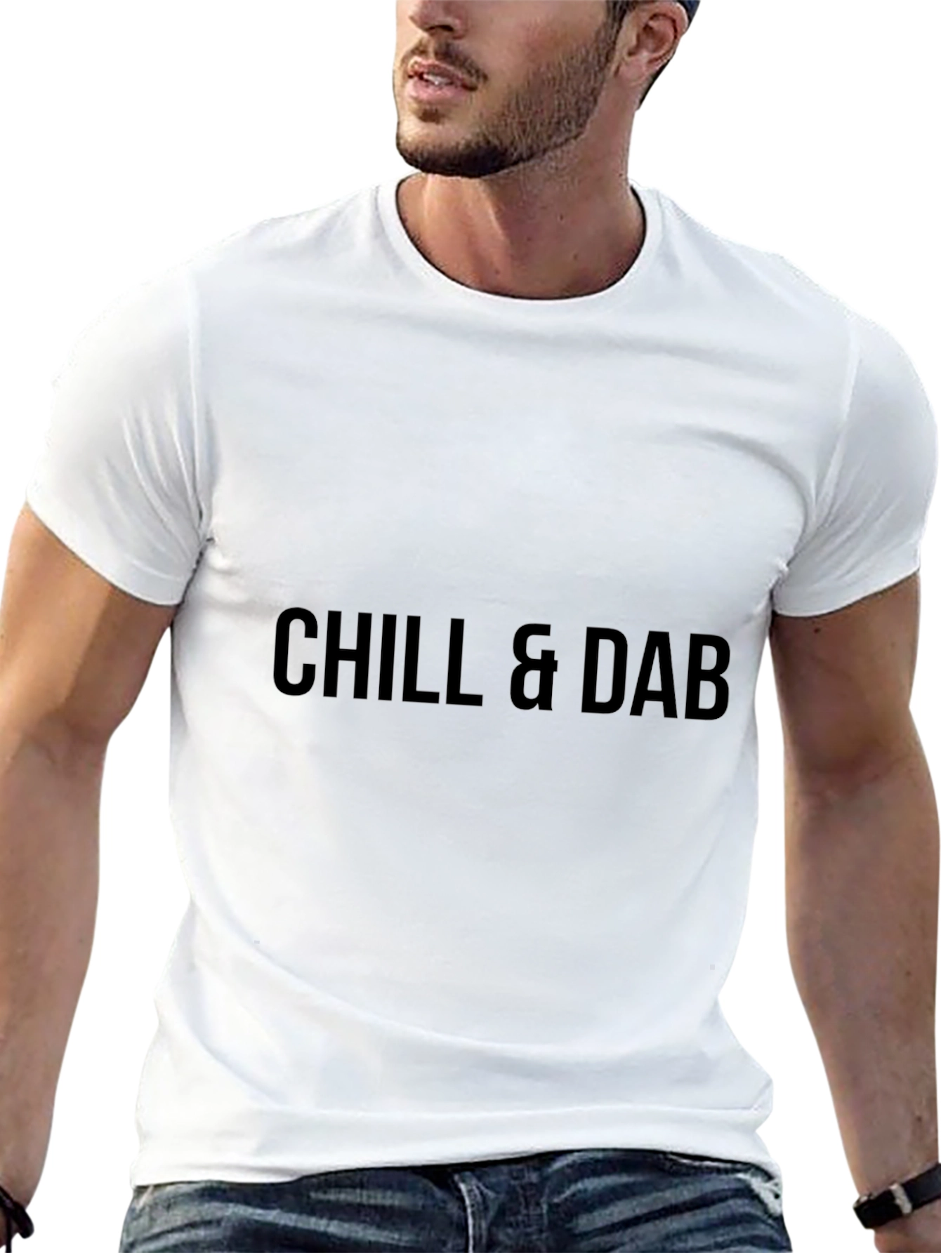 Chill & Dab Graphic Tee - Cool & Casual