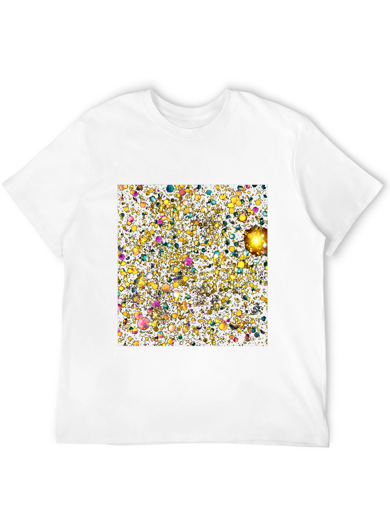 Abstract Bubbles Graphic Tee