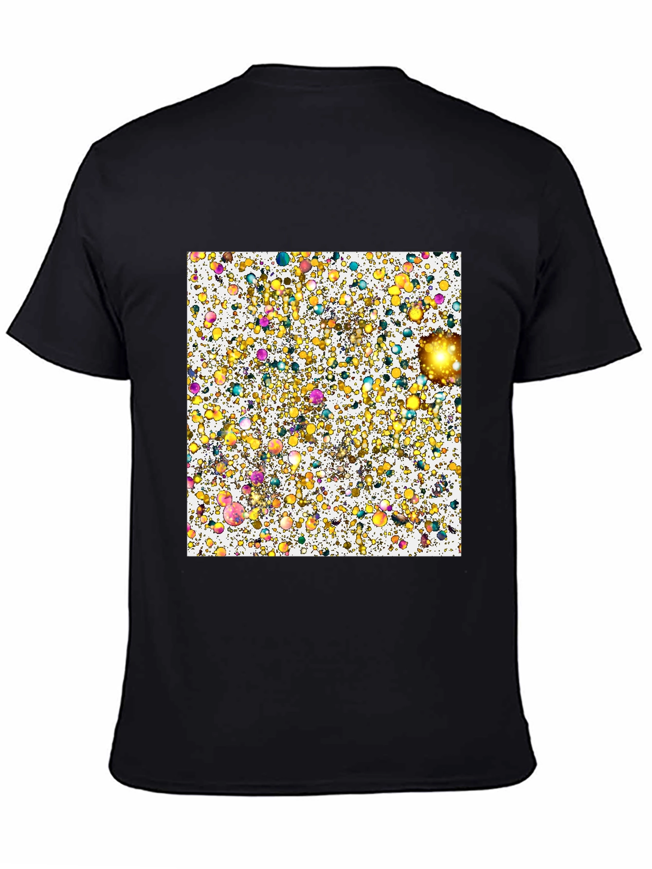 Abstract Bubbles Graphic Tee