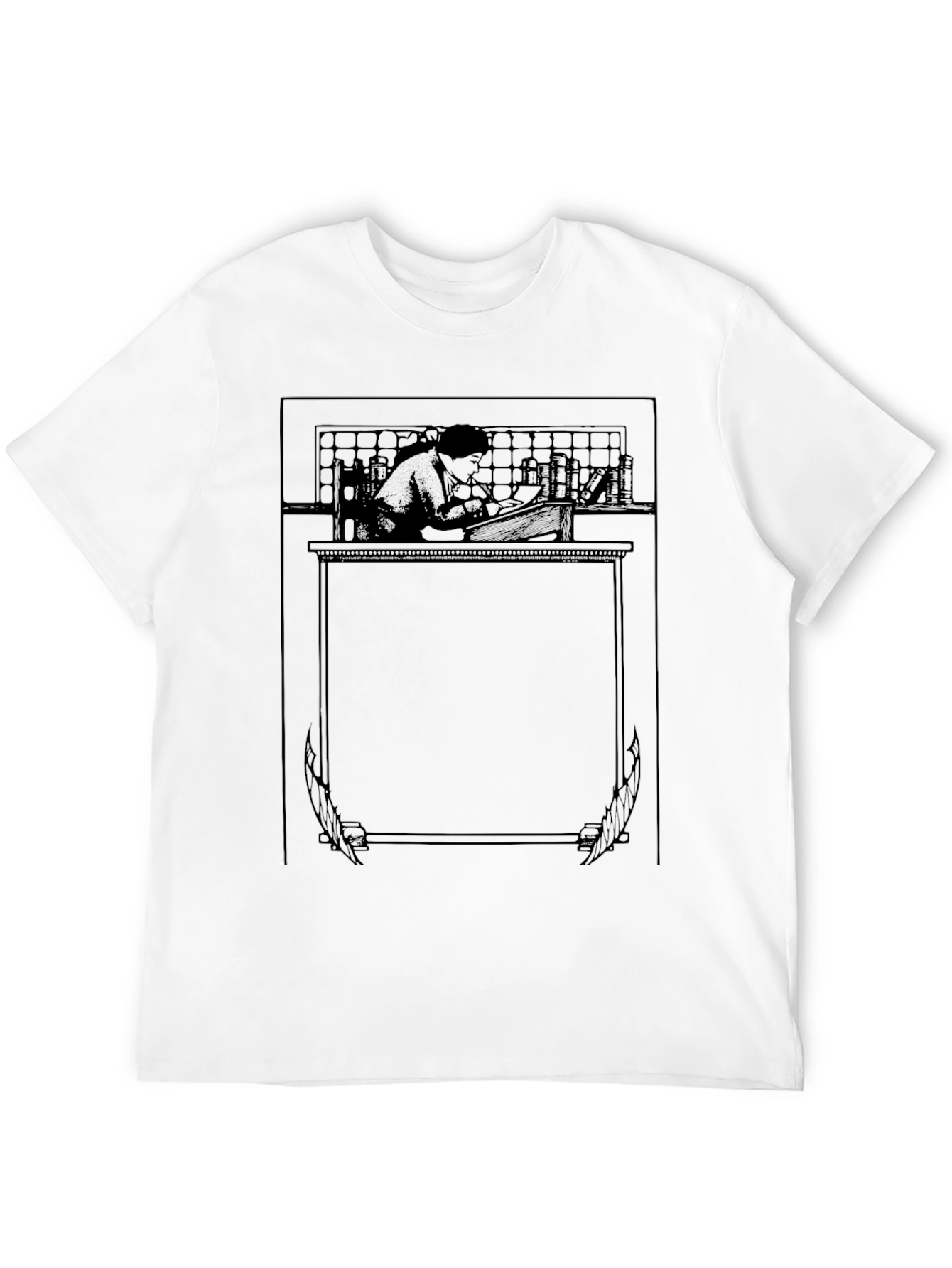 Literary Desk Black T-Shirt
