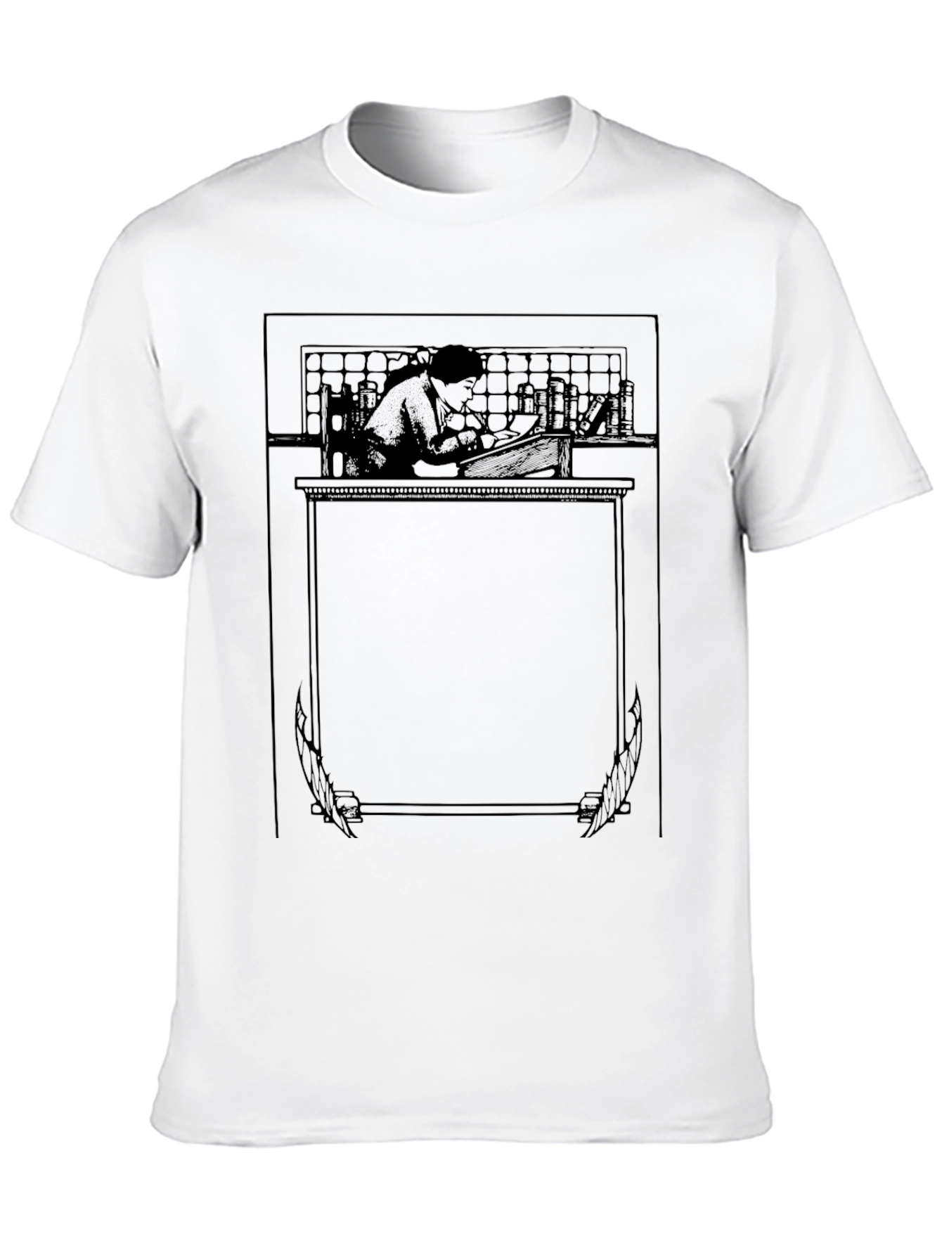 Literary Desk Black T-Shirt