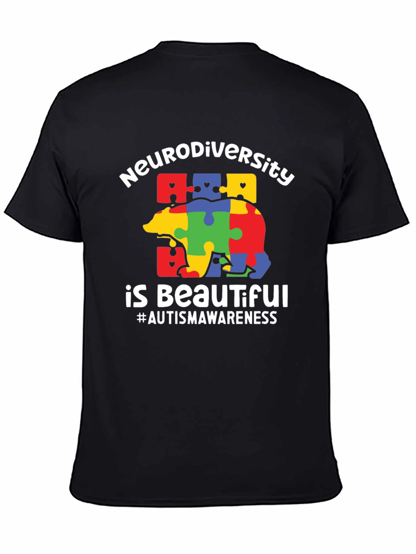 Neurodiversity Autism Awareness Graphic T-Shirt
