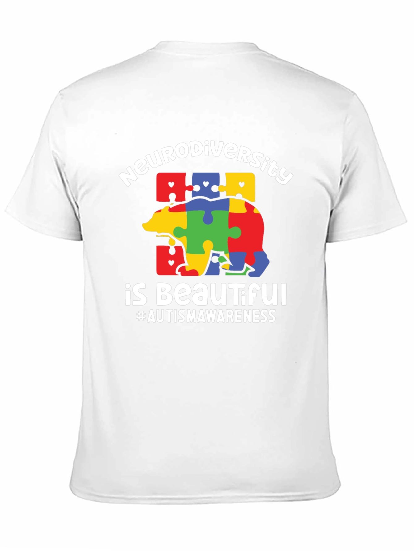 Neurodiversity Autism Awareness Graphic T-Shirt