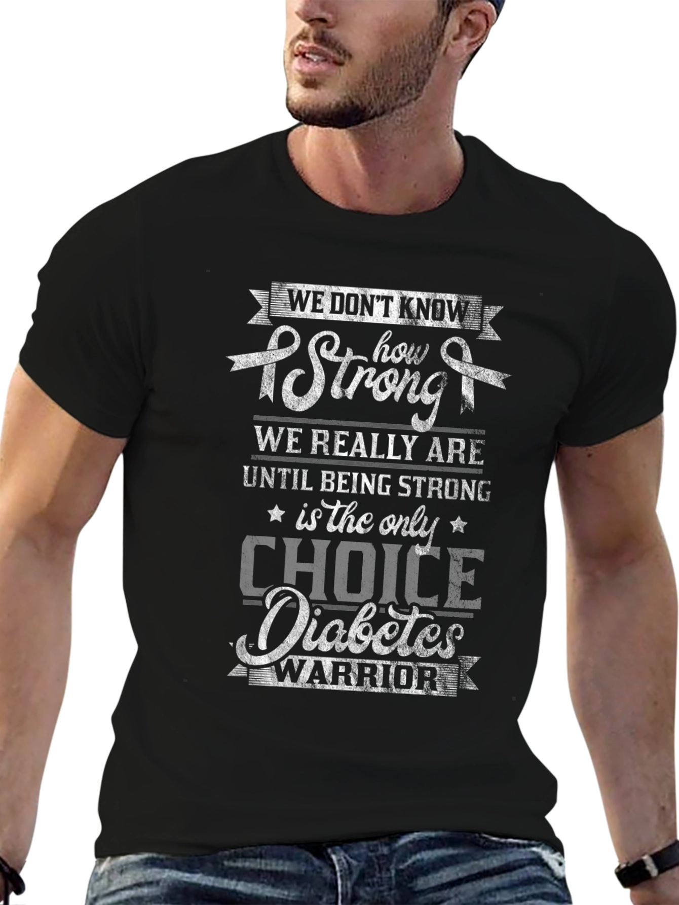 Diabetes Warrior T-Shirt - Stay Strong