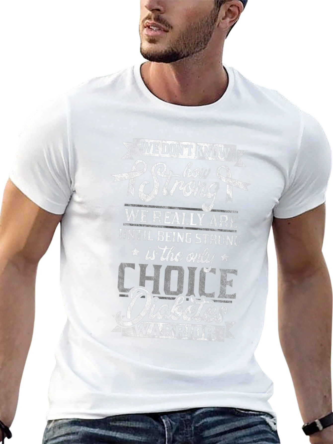 Diabetes Warrior T-Shirt - Stay Strong