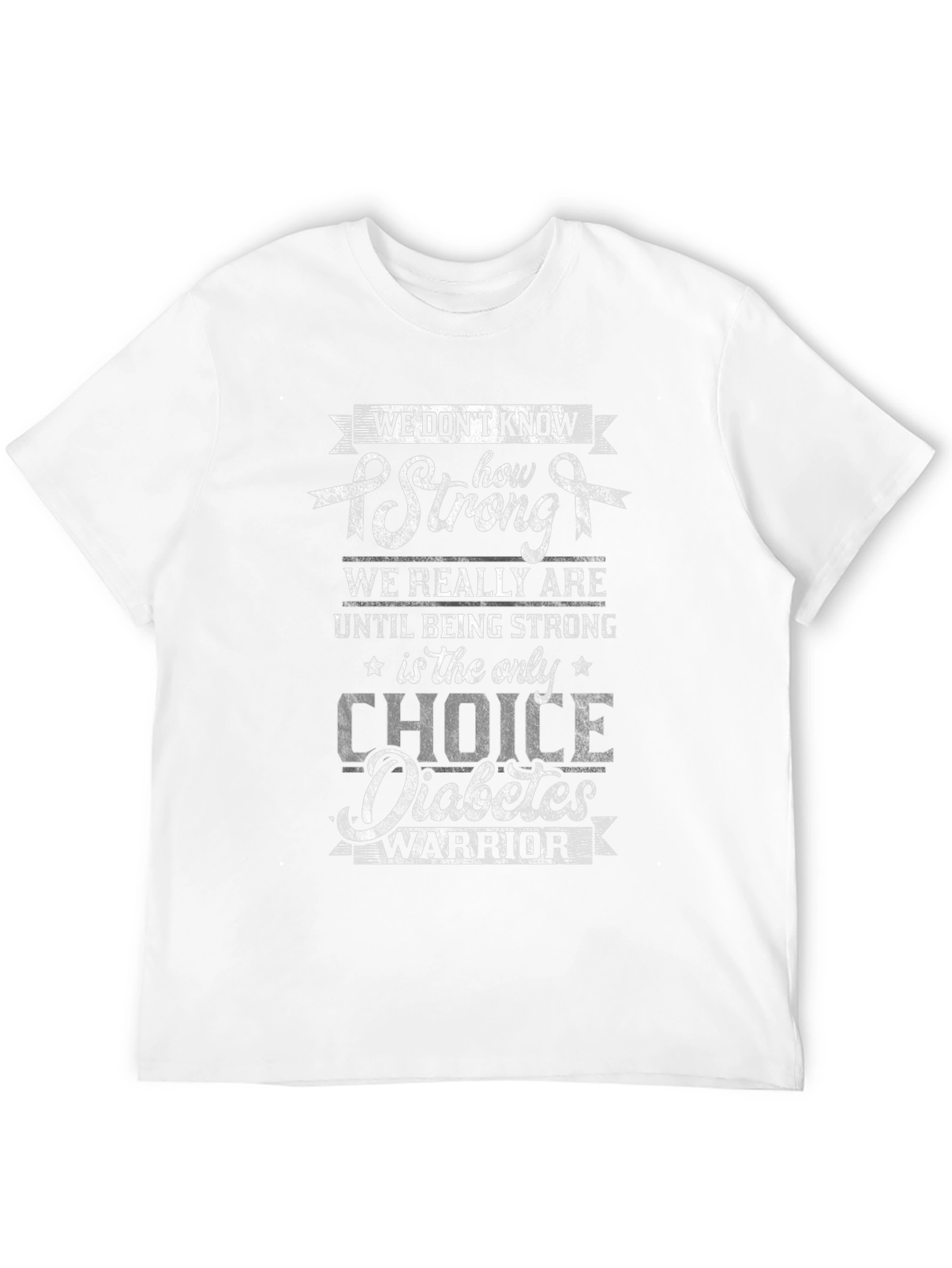 Diabetes Warrior T-Shirt - Stay Strong