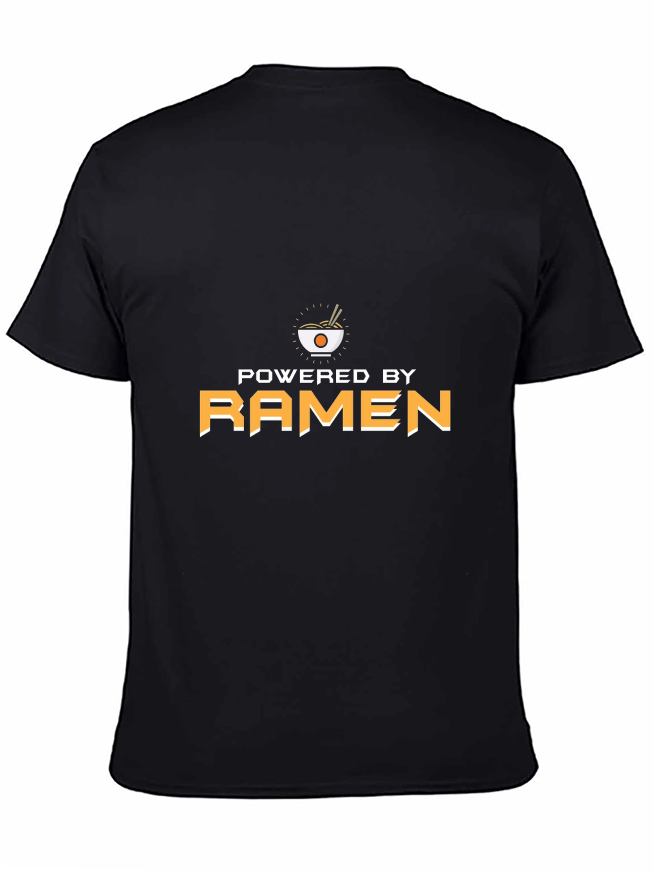 Powered by Ramen T-Shirt - Unisex Black Tee