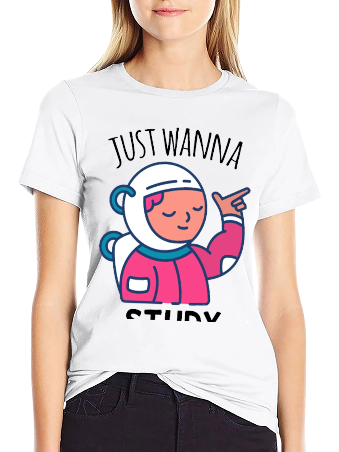 Just Wanna Study T-Shirt