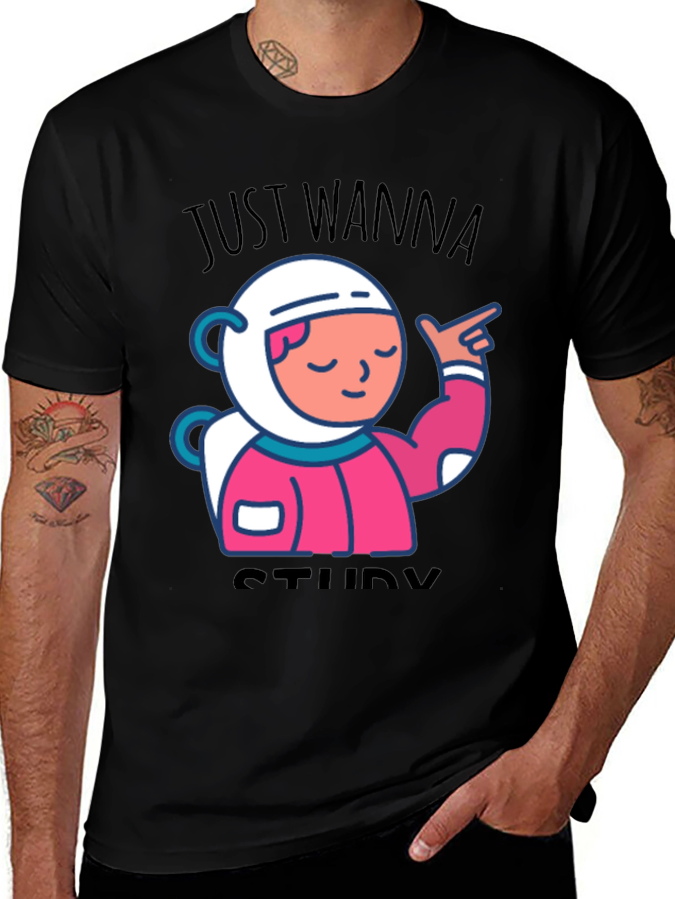 Just Wanna Study T-Shirt