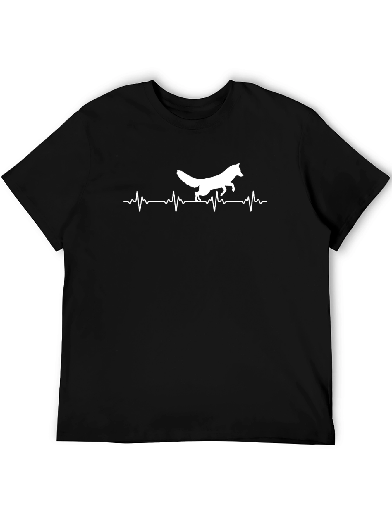 Fox Heartbeat Graphic Tee - Black