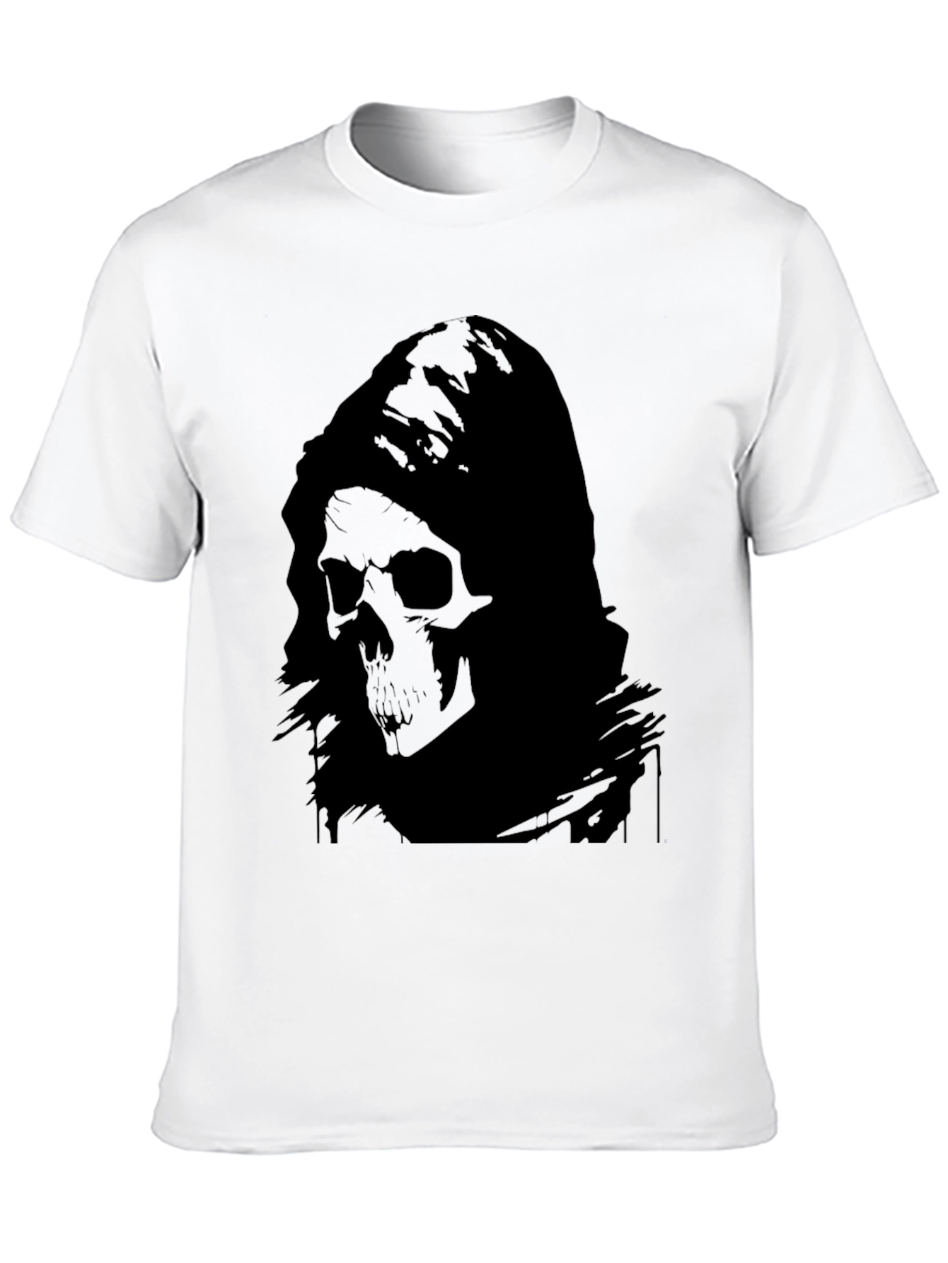 Grim Reaper Graphic Black T-Shirt
