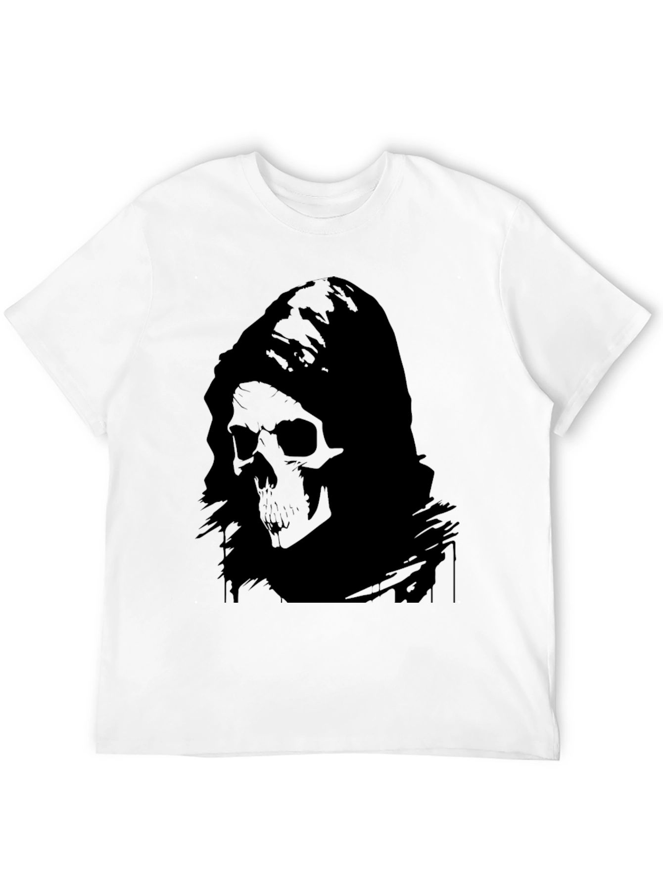 Grim Reaper Graphic Black T-Shirt