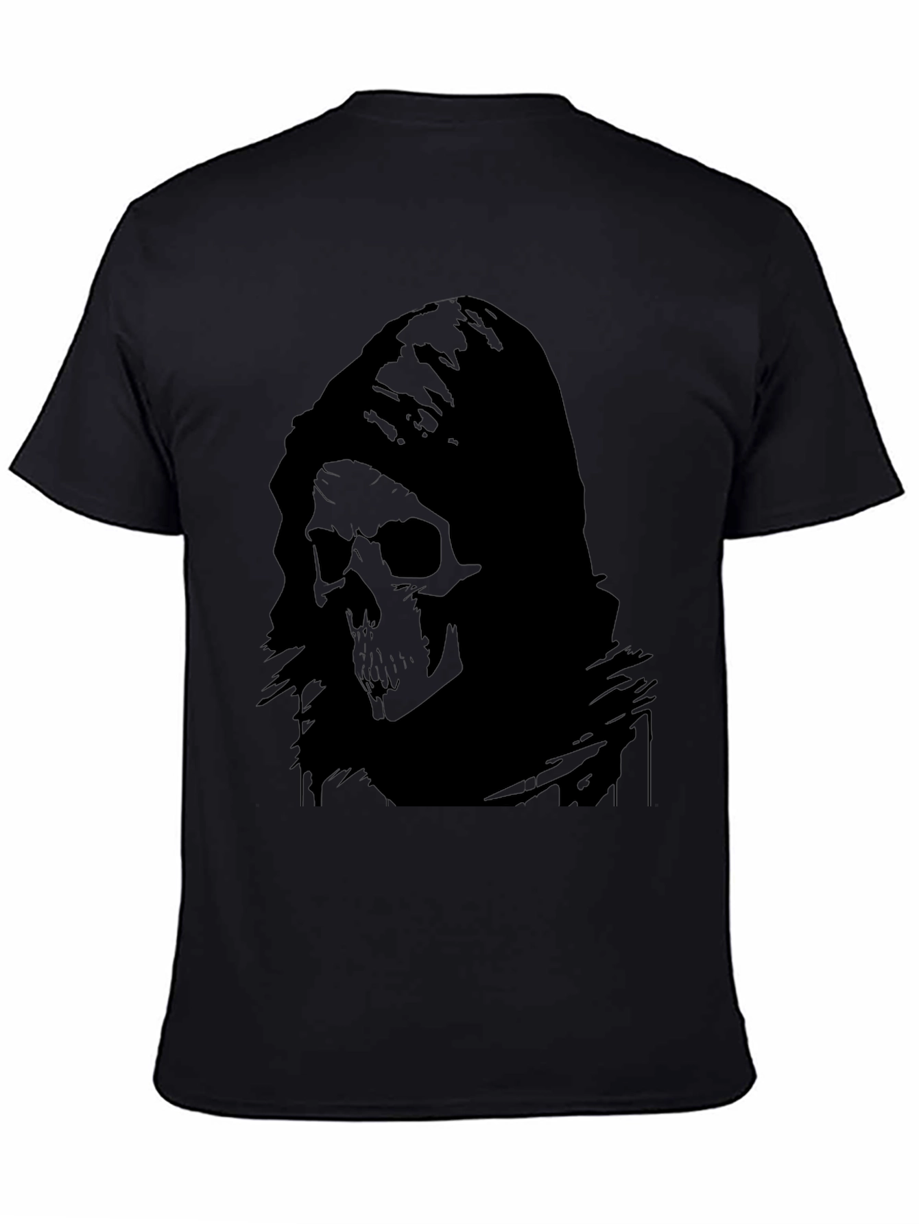 Grim Reaper Graphic Black T-Shirt