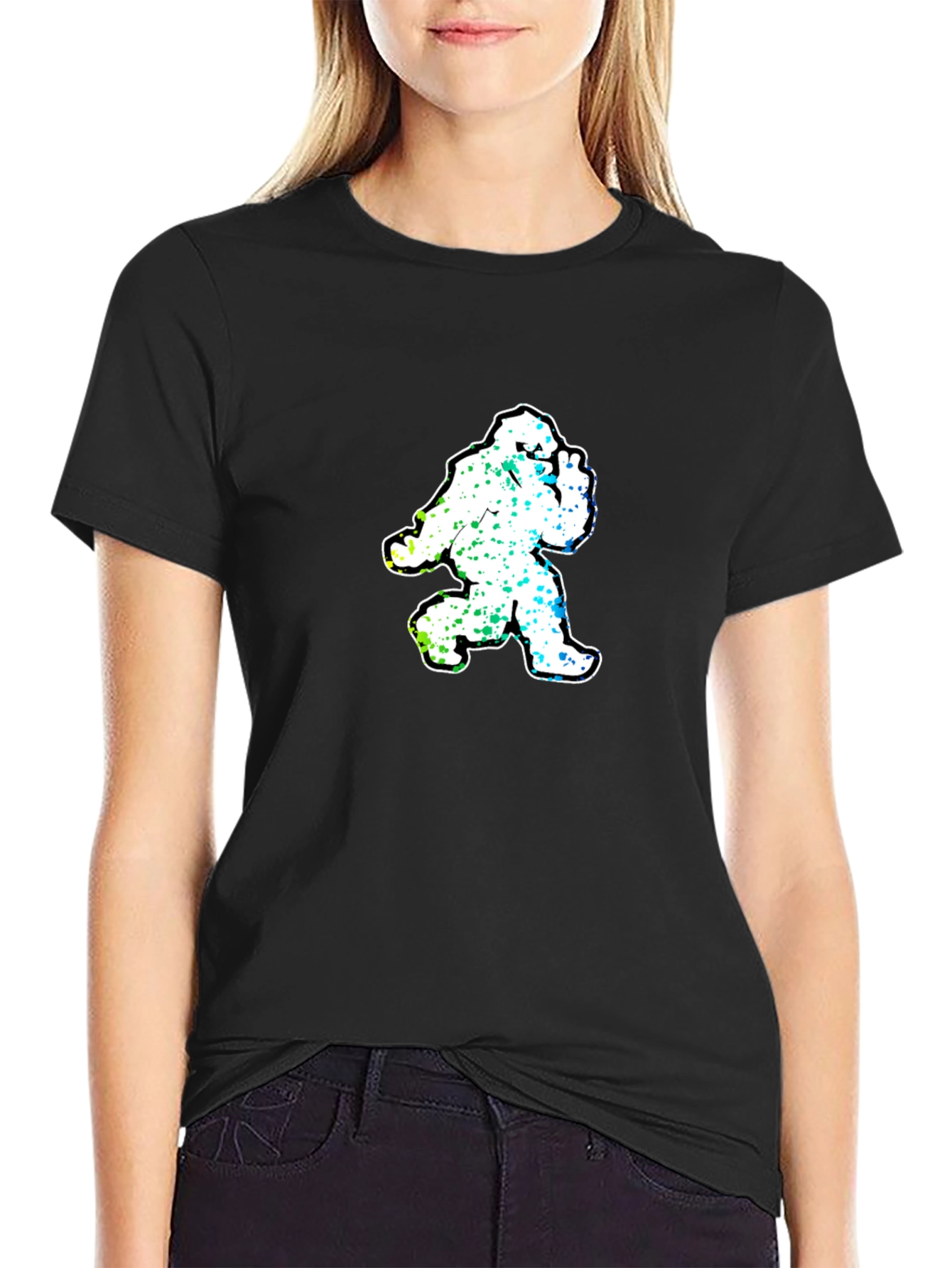 Sasquatch Silhouette Graphic Tee