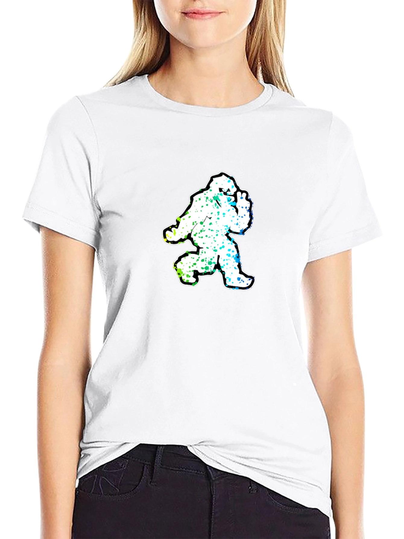 Sasquatch Silhouette Graphic Tee