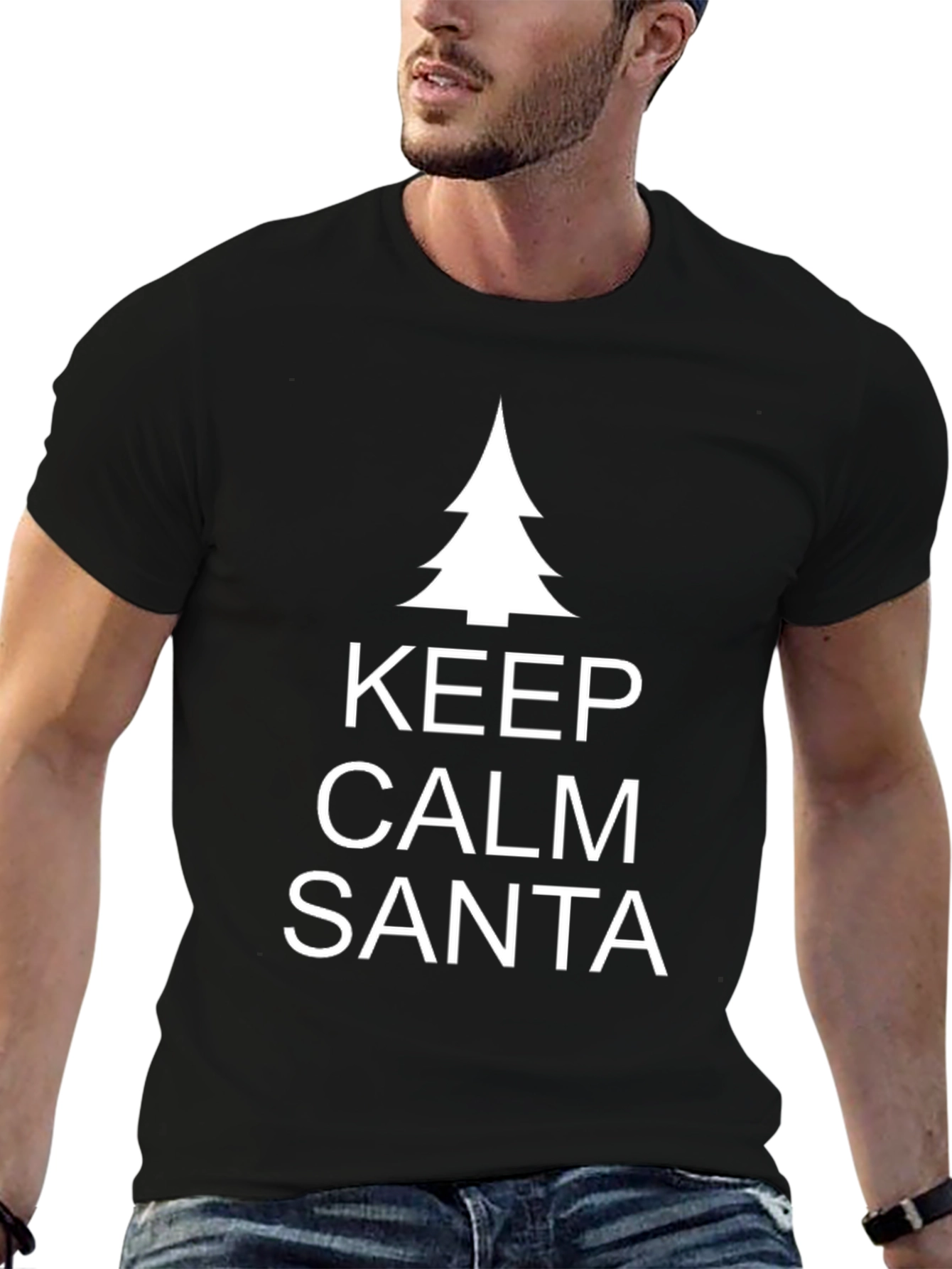 Keep Calm Santa Christmas T-Shirt