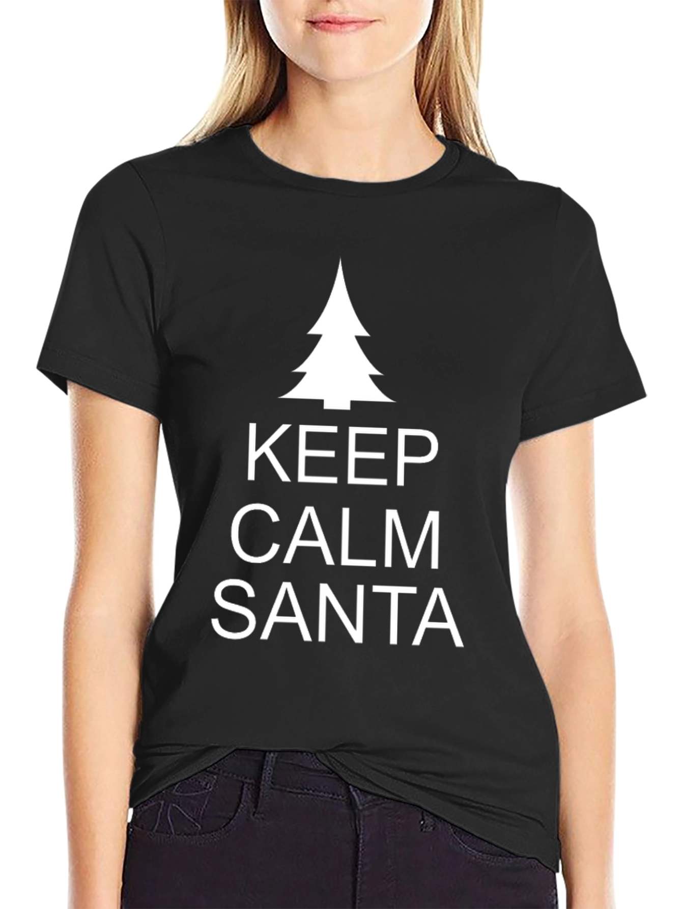 Keep Calm Santa Christmas T-Shirt