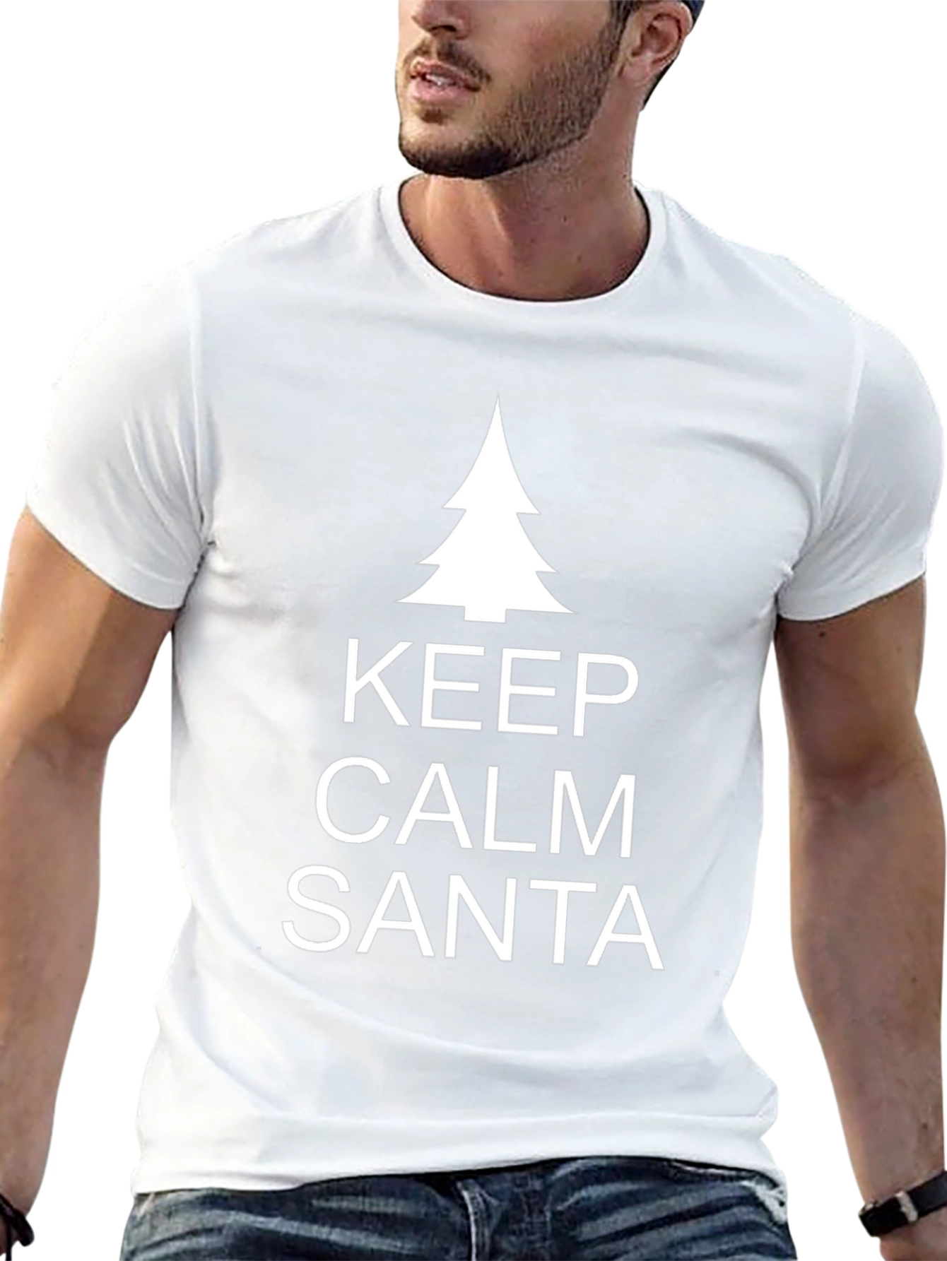 Keep Calm Santa Christmas T-Shirt