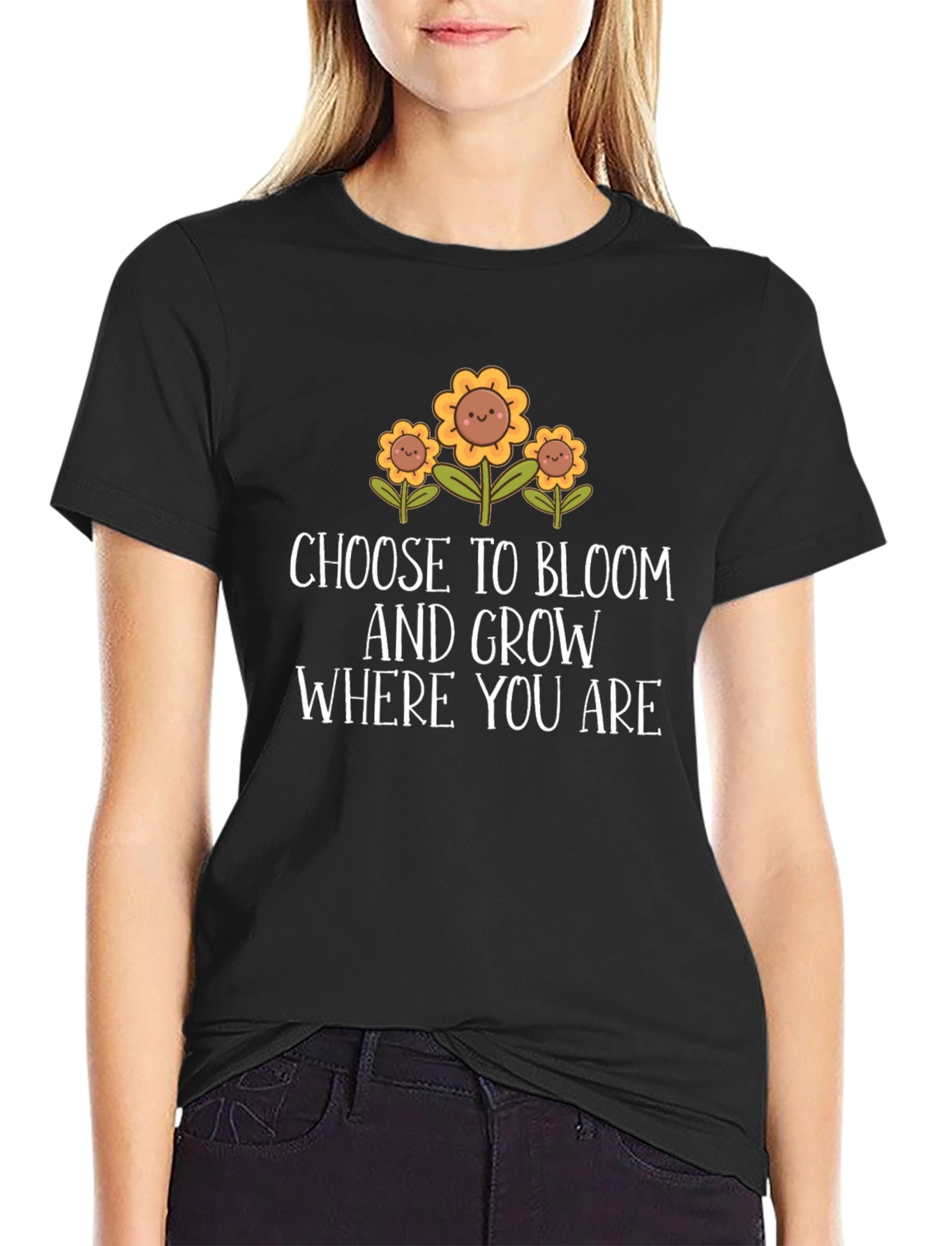 Choose to Bloom Graphic T-Shirt