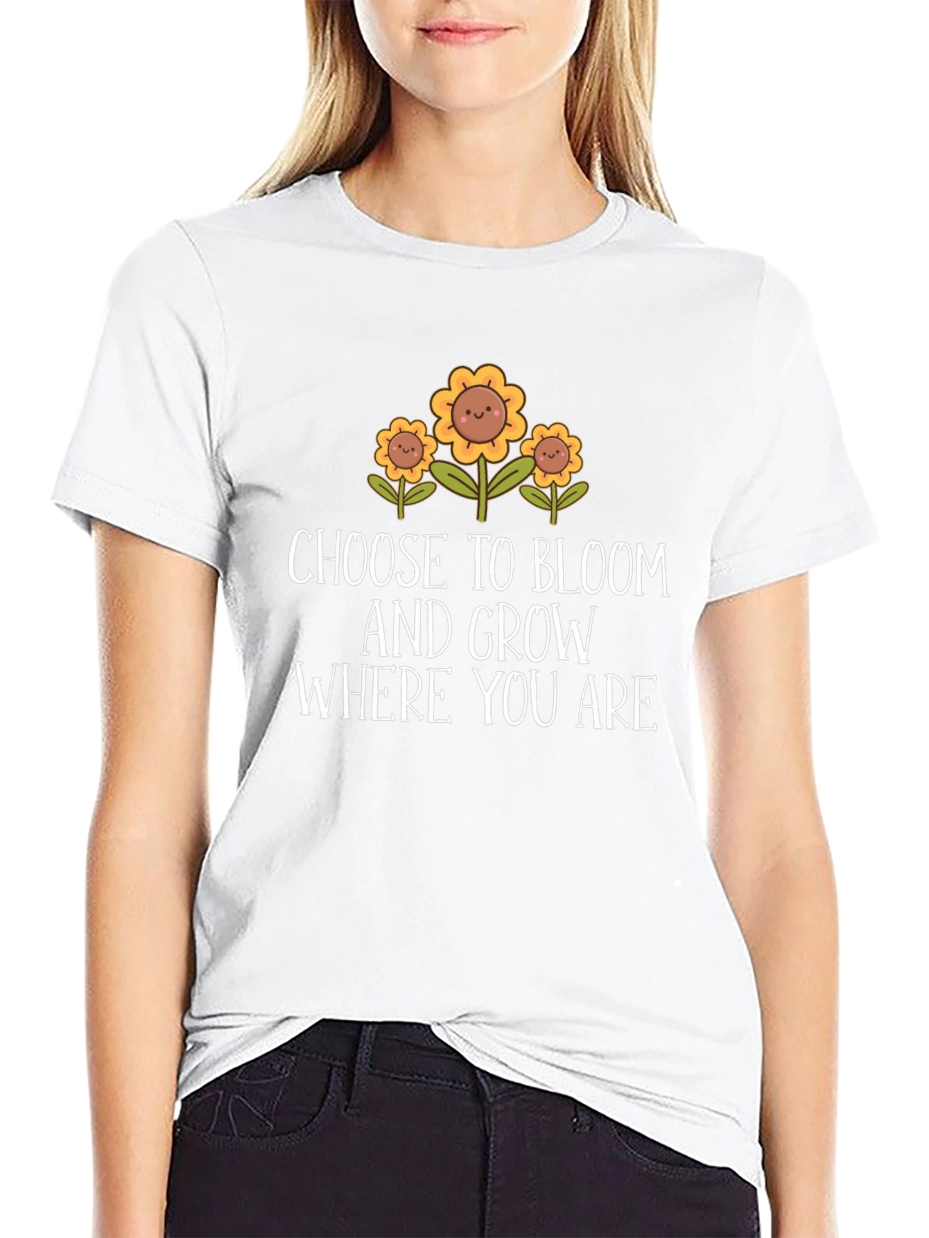 Choose to Bloom Graphic T-Shirt