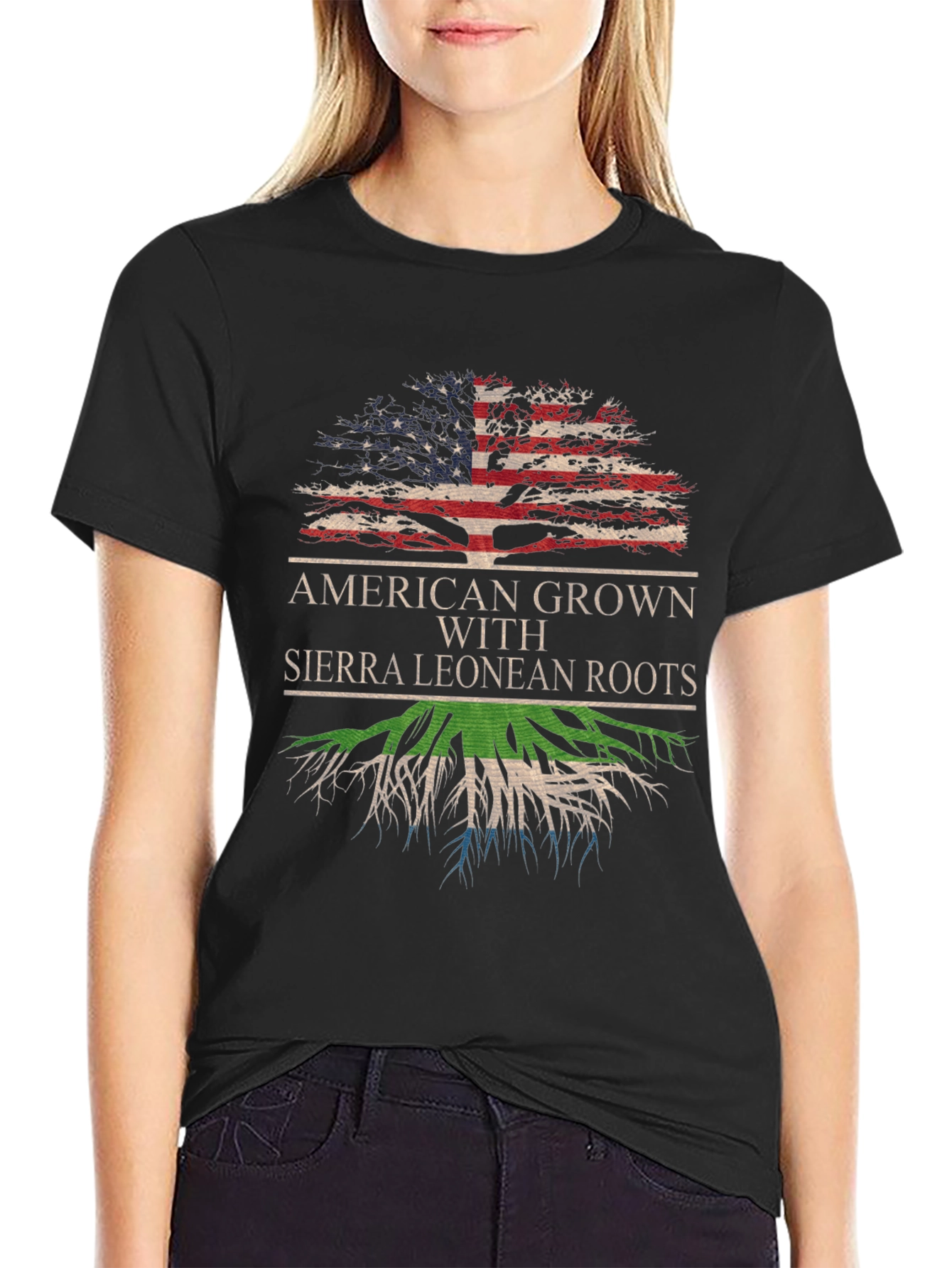 American Sierra Leone Roots T-Shirt