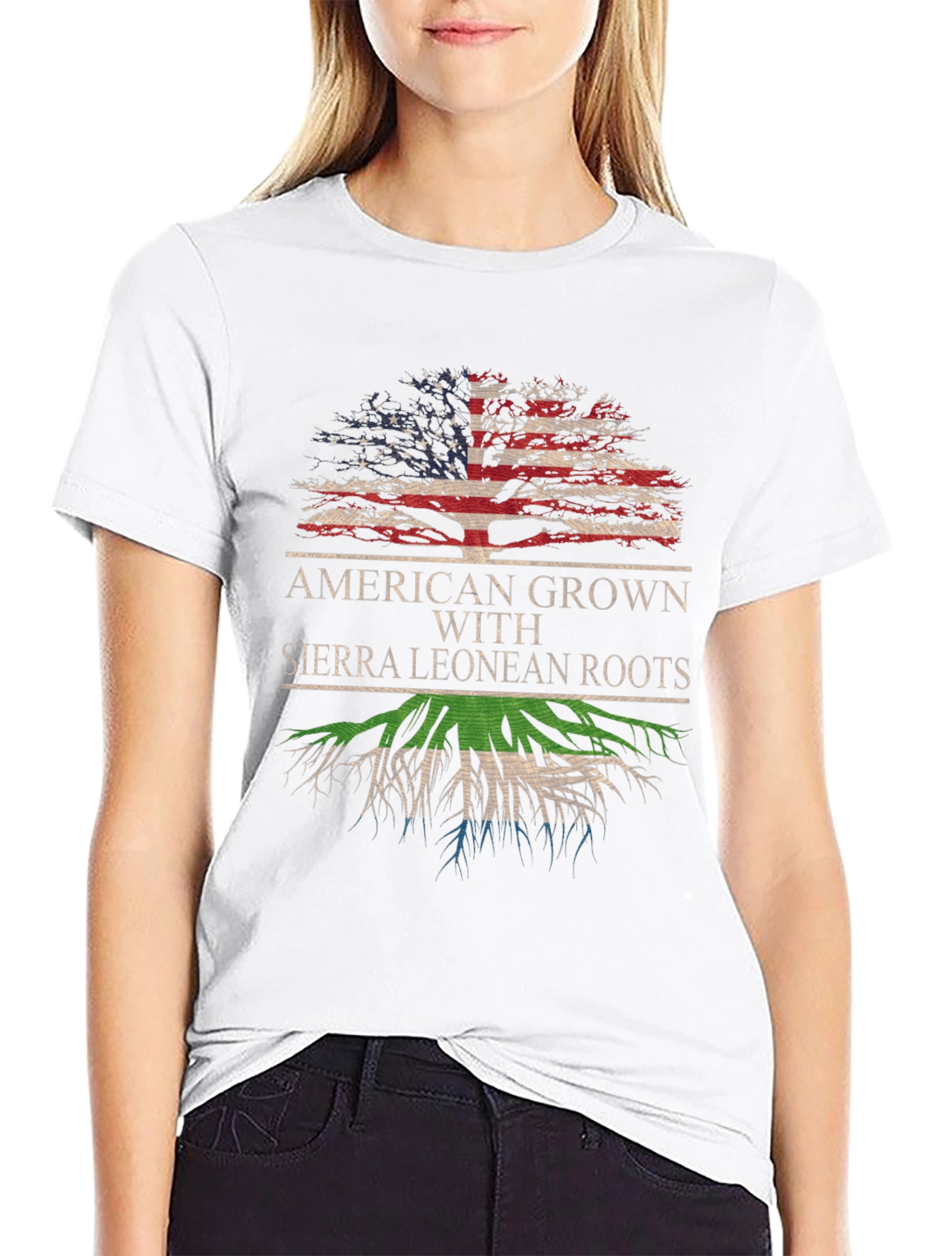 American Sierra Leone Roots T-Shirt